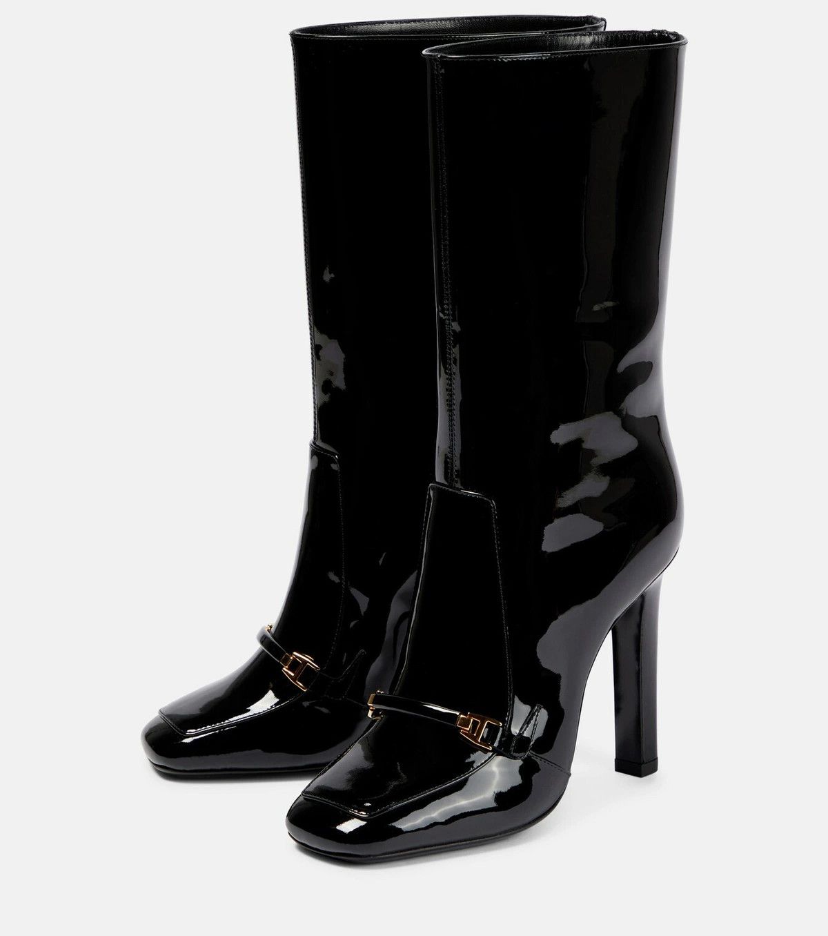 Saint Laurent Paris o1y0126 Ankle Boots in Black Size US 8 / IT 38 - 2 Thumbnail