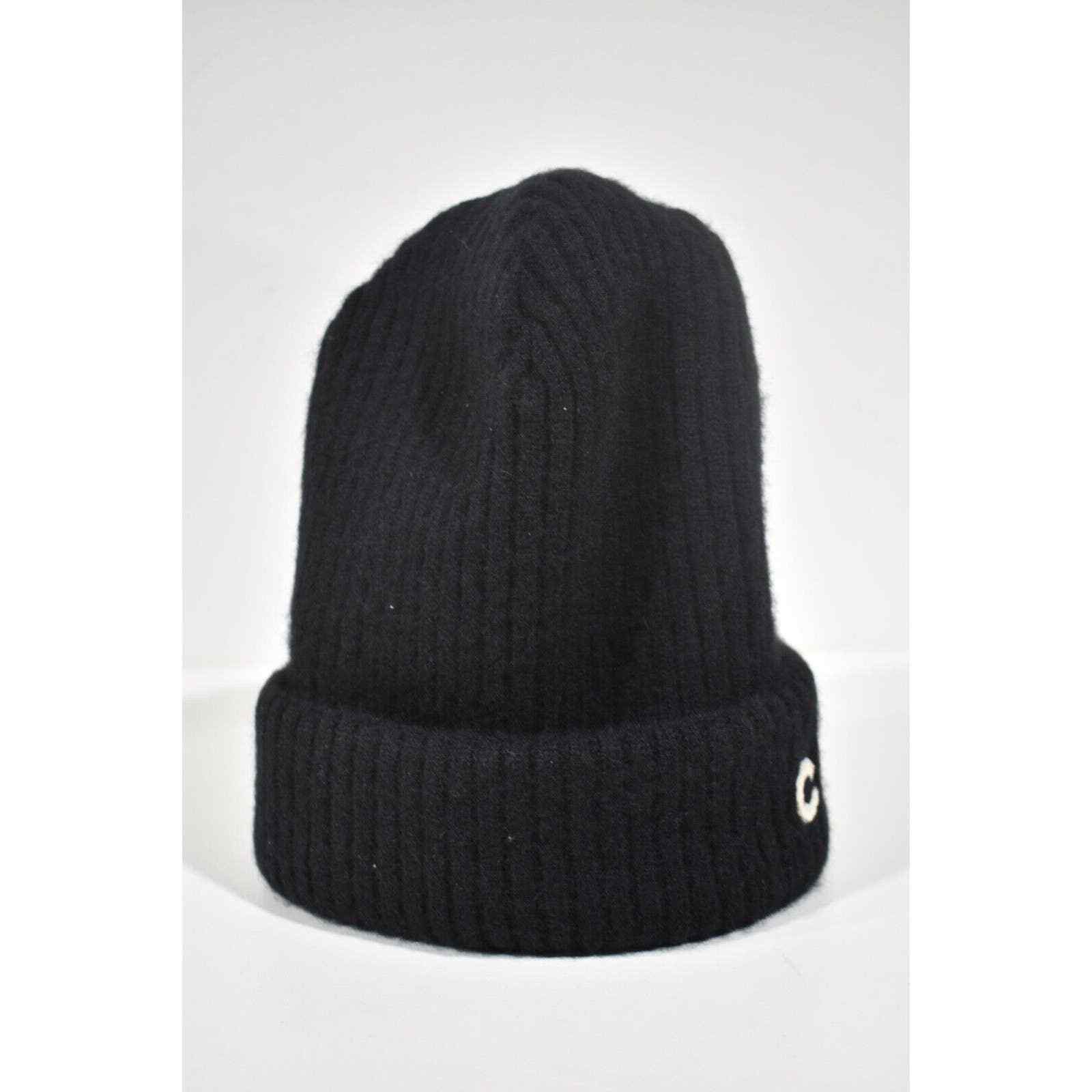 Chanel Chanel White Sequin CC Logo Beanie Winter Hat Cap Cloche Size ONE SIZE - 8 Thumbnail