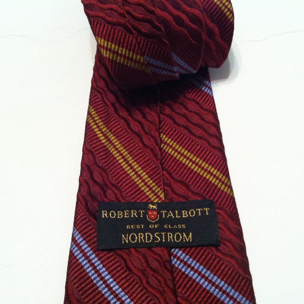 Robert Talbott ROBERT TALBOTT BEST OF CLASS MENS NEW SILK TIE WIDTH: 3 7/8" Size ONE SIZE - 4 Thumbnail