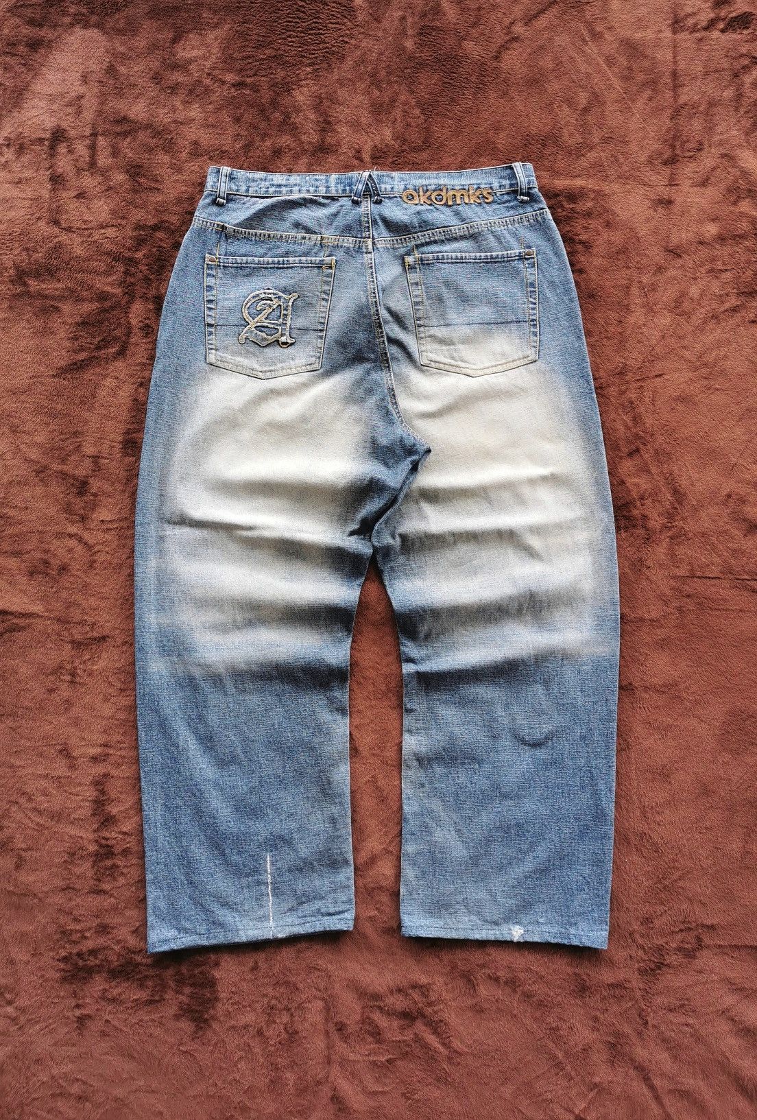 Akademiks Vintage Akademiks Baggy Jeans Skate Size 36x29 Size US 36 / EU 52 - 10 Thumbnail