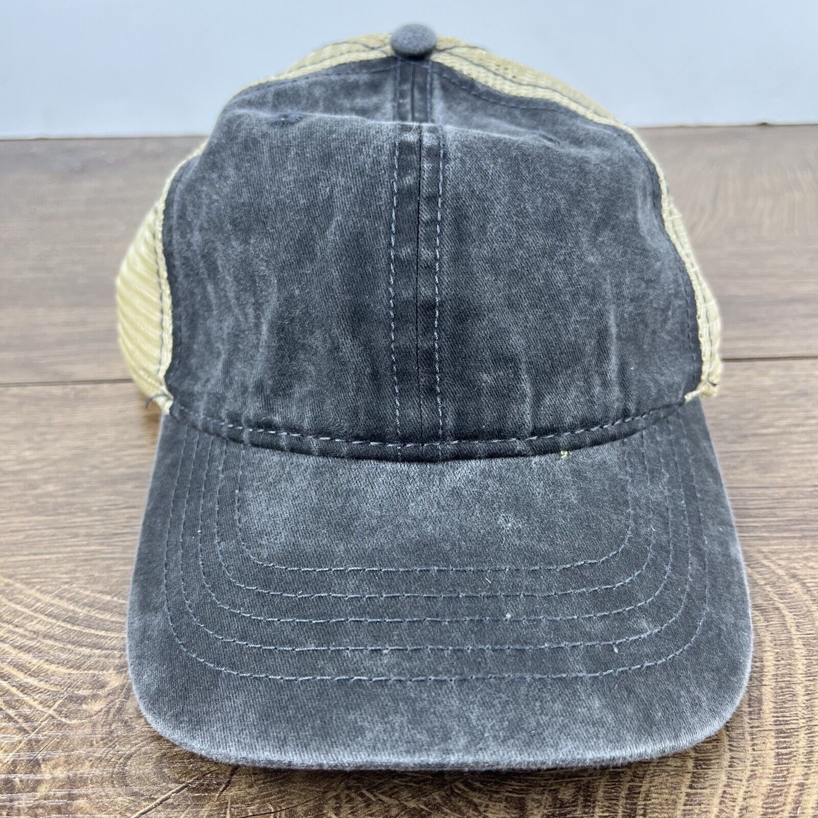 Other Plain Gray Baseball Hat Gray Adjustable Hat Gray Baseball Ha Size ONE SIZE - 3 Thumbnail