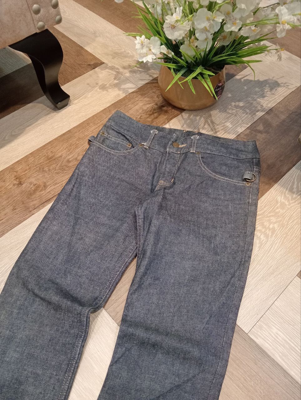 Beauty Beast RARE BEAUTY BEAST JAPAN BLUE DENIM FLARED JEANS Size US 30 / EU 46 - 5 Thumbnail
