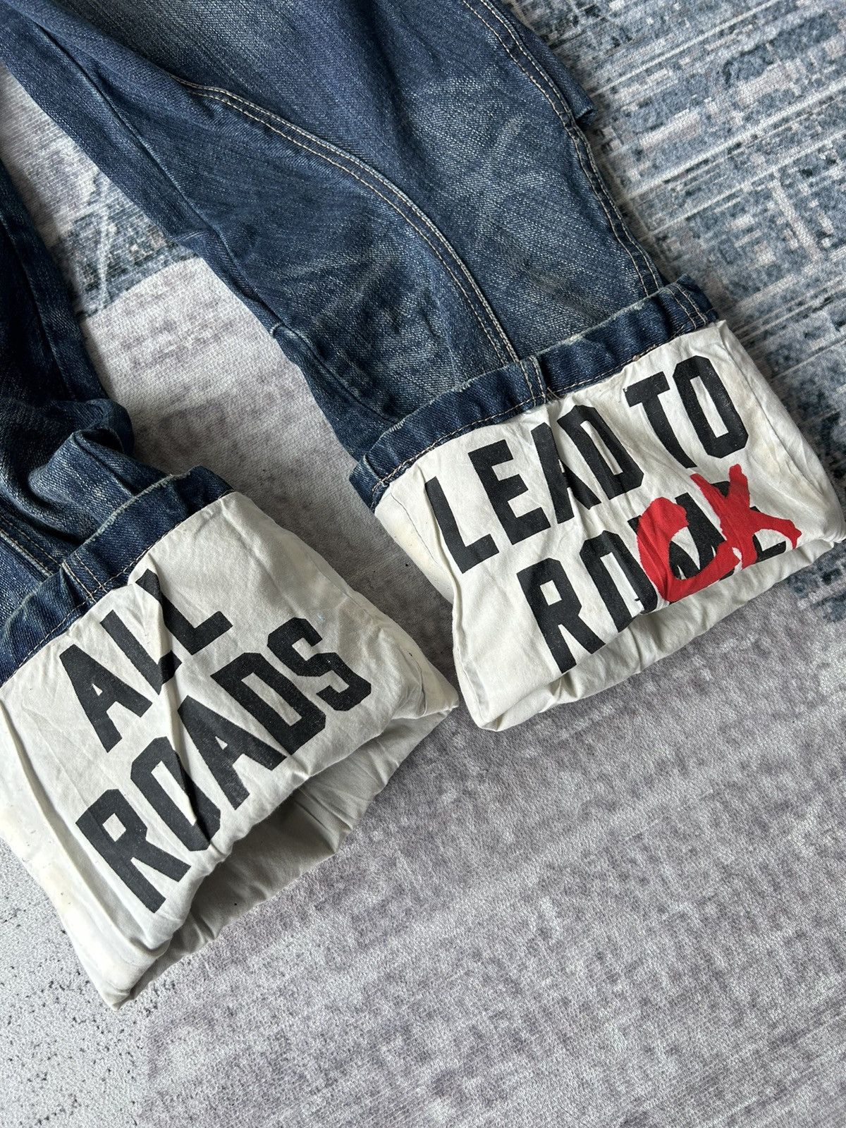 PPFM RARE❗️Lead To Rock Punk Style Design By Ppfm Size US 31 - 3 Thumbnail