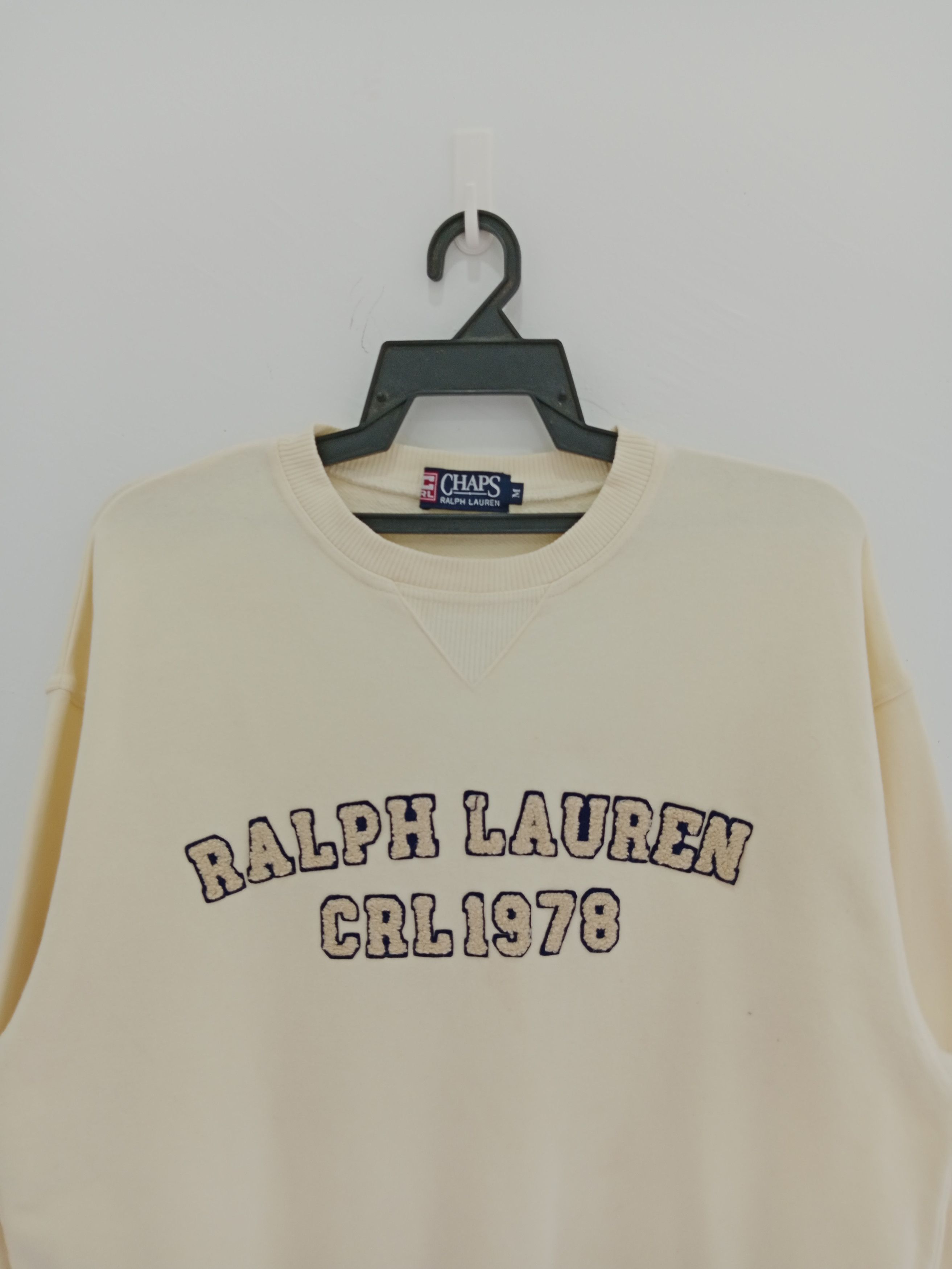Chaps Ralph Lauren Vintage Chaps Ralph Lauren Sweatshirt Spell out Logo Size US M / EU 48-50 / 2 - 4 Thumbnail
