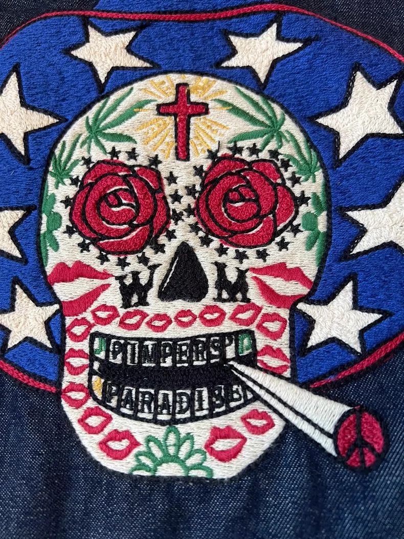 Wacko Maria Wacko maria Embroidered denim shirt, large classic embroid Size US S / EU 44-46 / 1 - 8 Thumbnail
