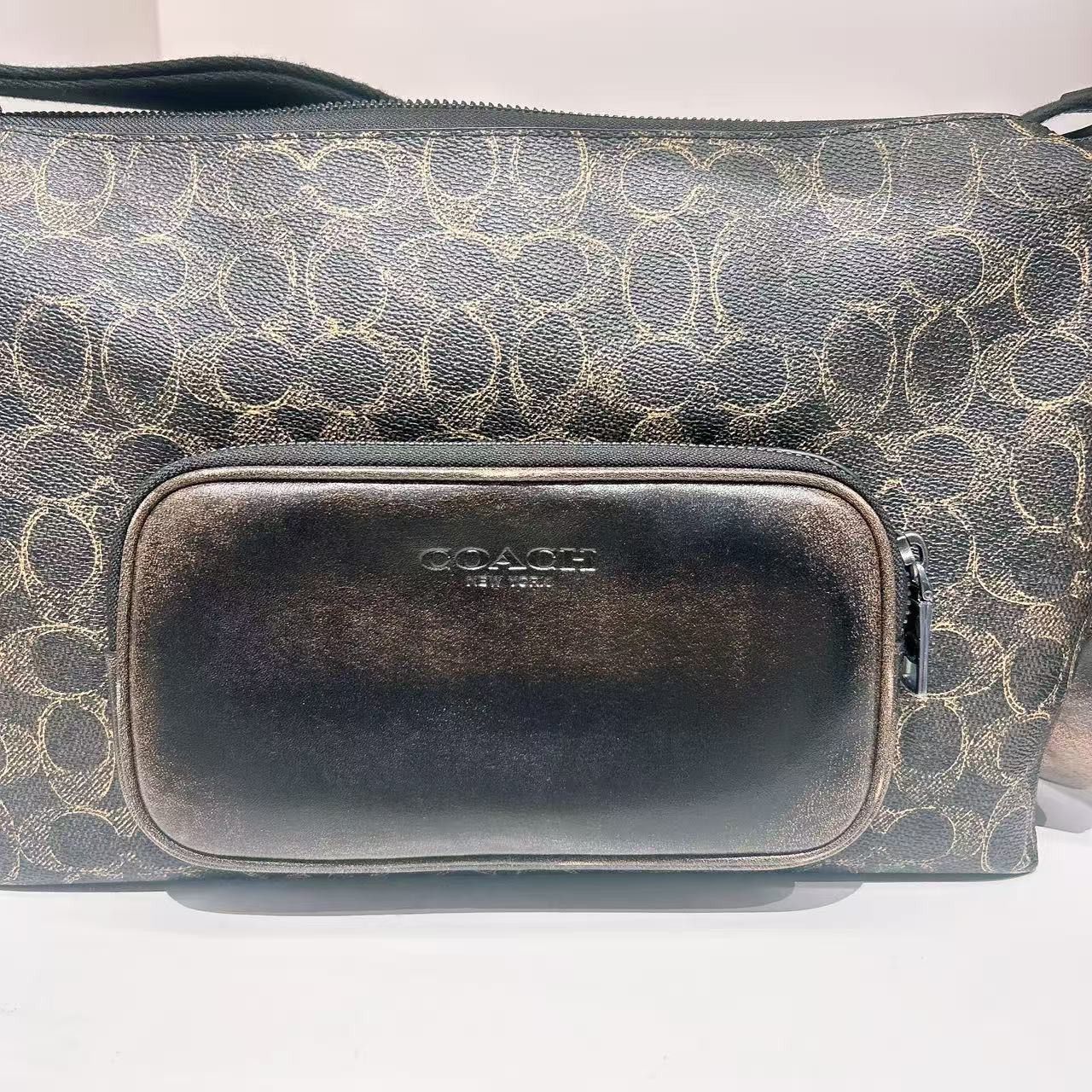 Coach Finn Crossbody Bag Pockets Loved Signature Canvas CDY57 Size ONE SIZE - 3 Thumbnail