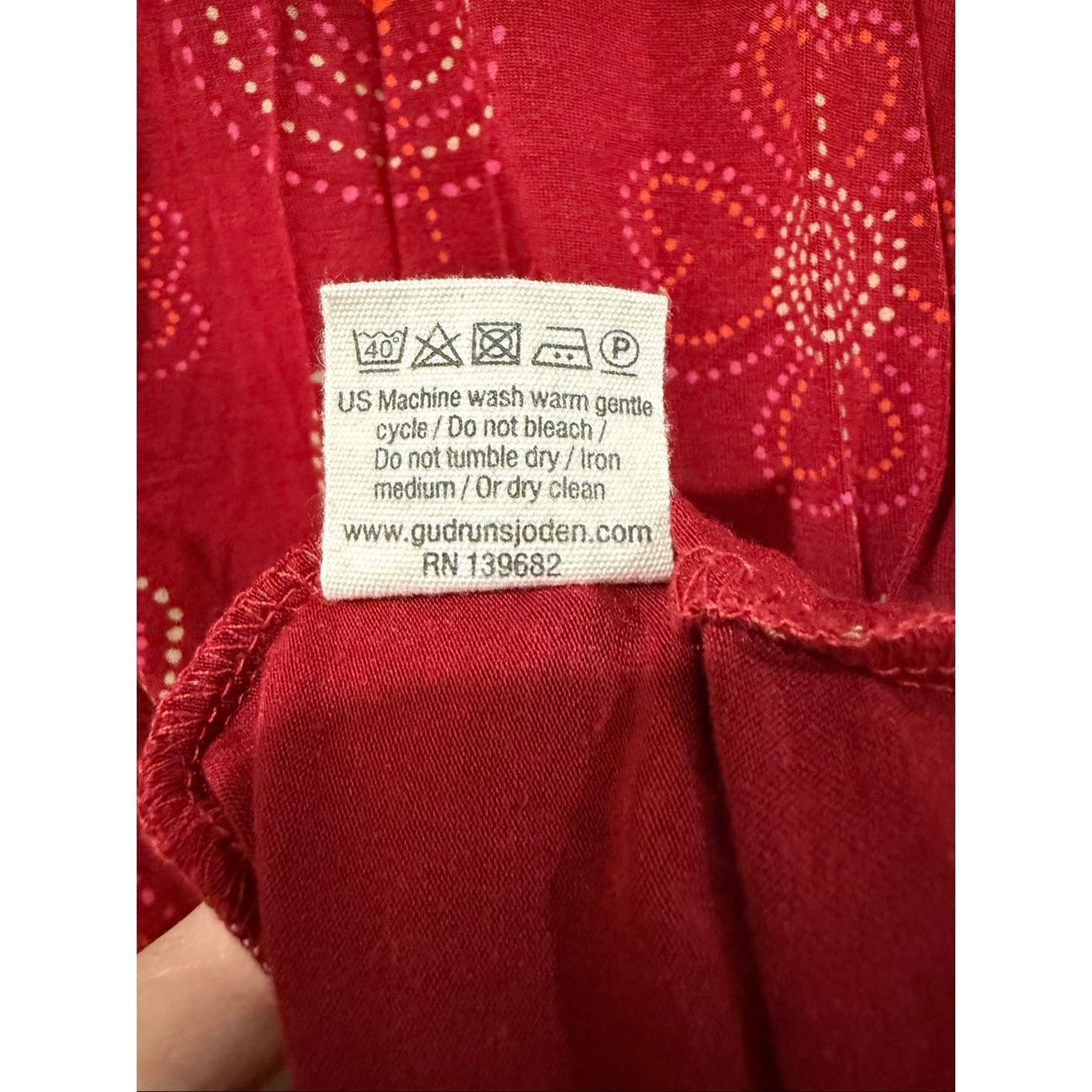 Guru Gudrun Sjödén long-sleeve top boho lagenlook size Medium Size M / US 6-8 / IT 42-44 - 5 Thumbnail