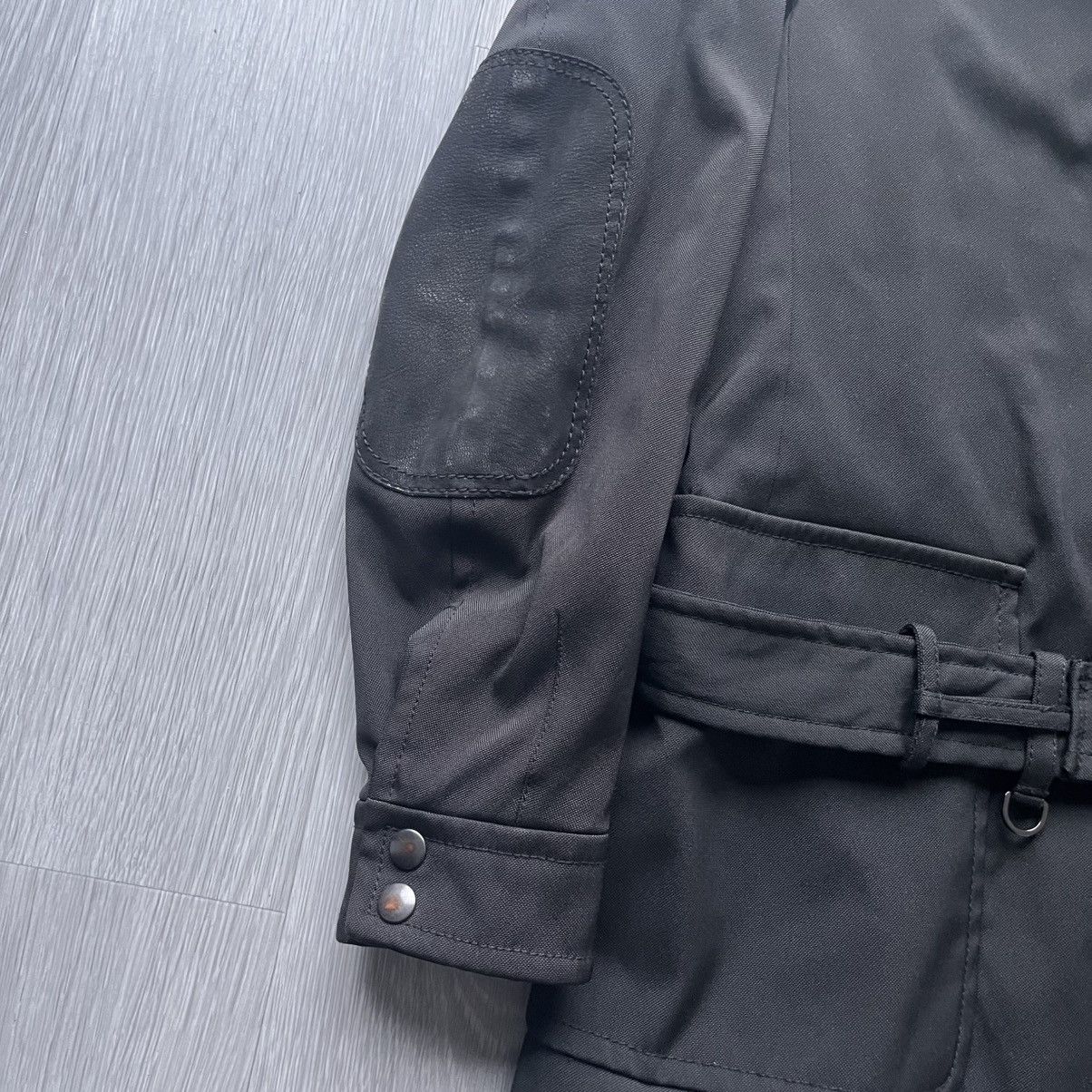 Prada Prada Vintage Belted Biker Jacket Size US L / EU 52-54 / 3 - 2 Thumbnail