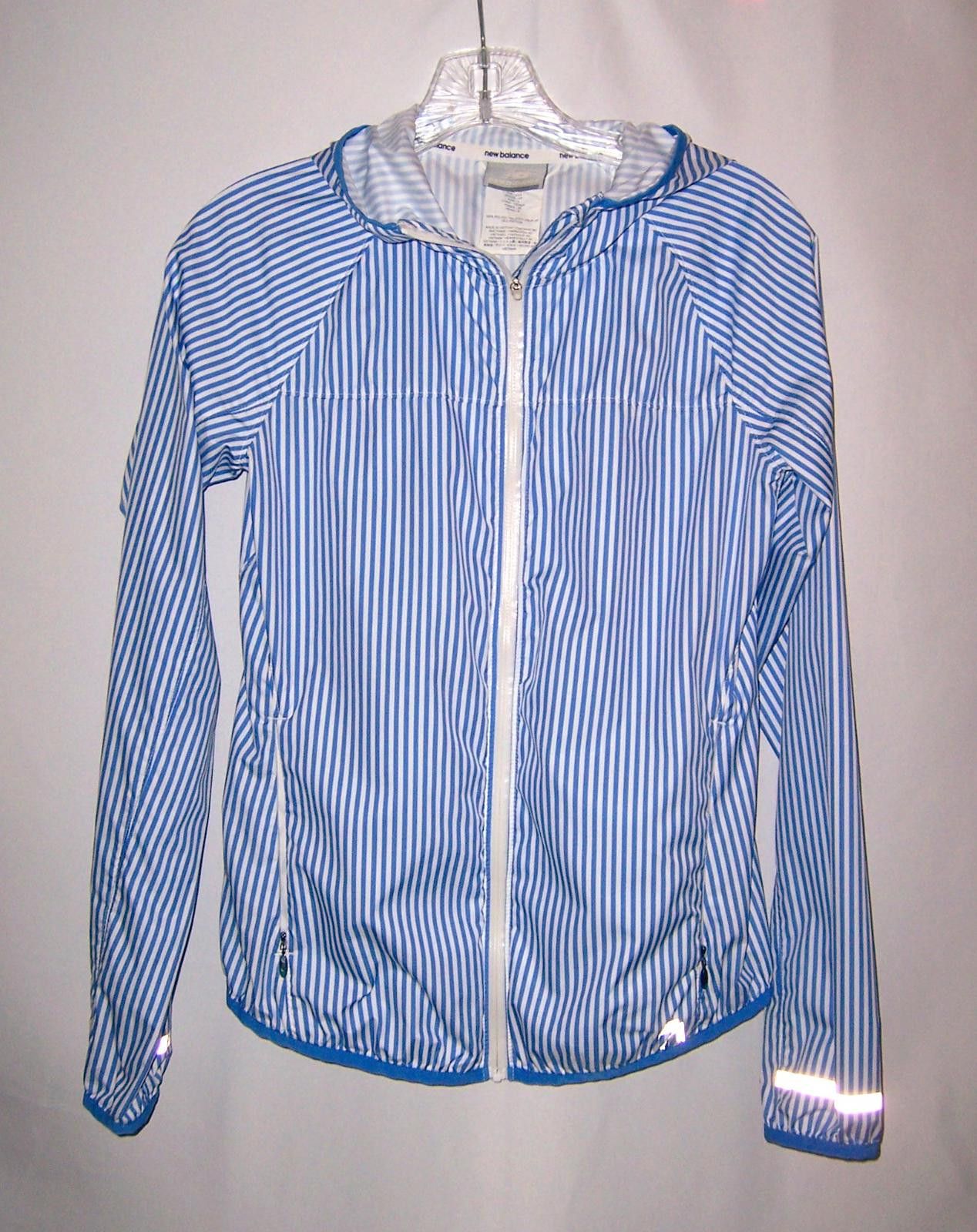New Balance New Balance x JCrew Ultralight Striped Windbreaker-Blue - XS Size XS / US 0-2 / IT 36-38 - 1 Thumbnail