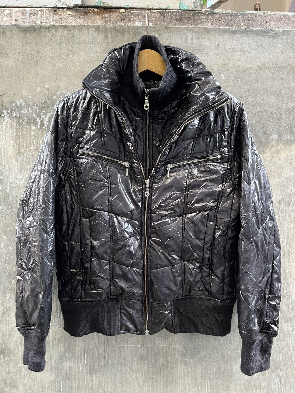 Japanese Brand Beno Double zipper Shiny Puffer lgb ifsixwasnine Size US M / EU 48-50 / 2 - 1 Thumbnail