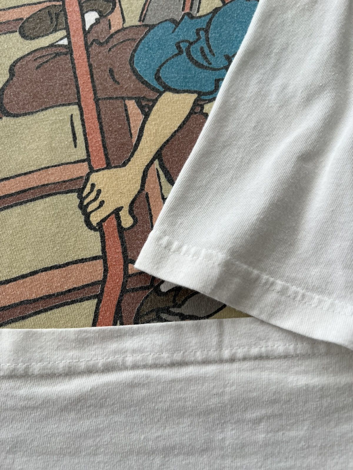 Cartoon Network Vintage 1991 The Adventure Of TinTin Comics Cartoon T-shirt Size US M / EU 48-50 / 2 - 6 Thumbnail