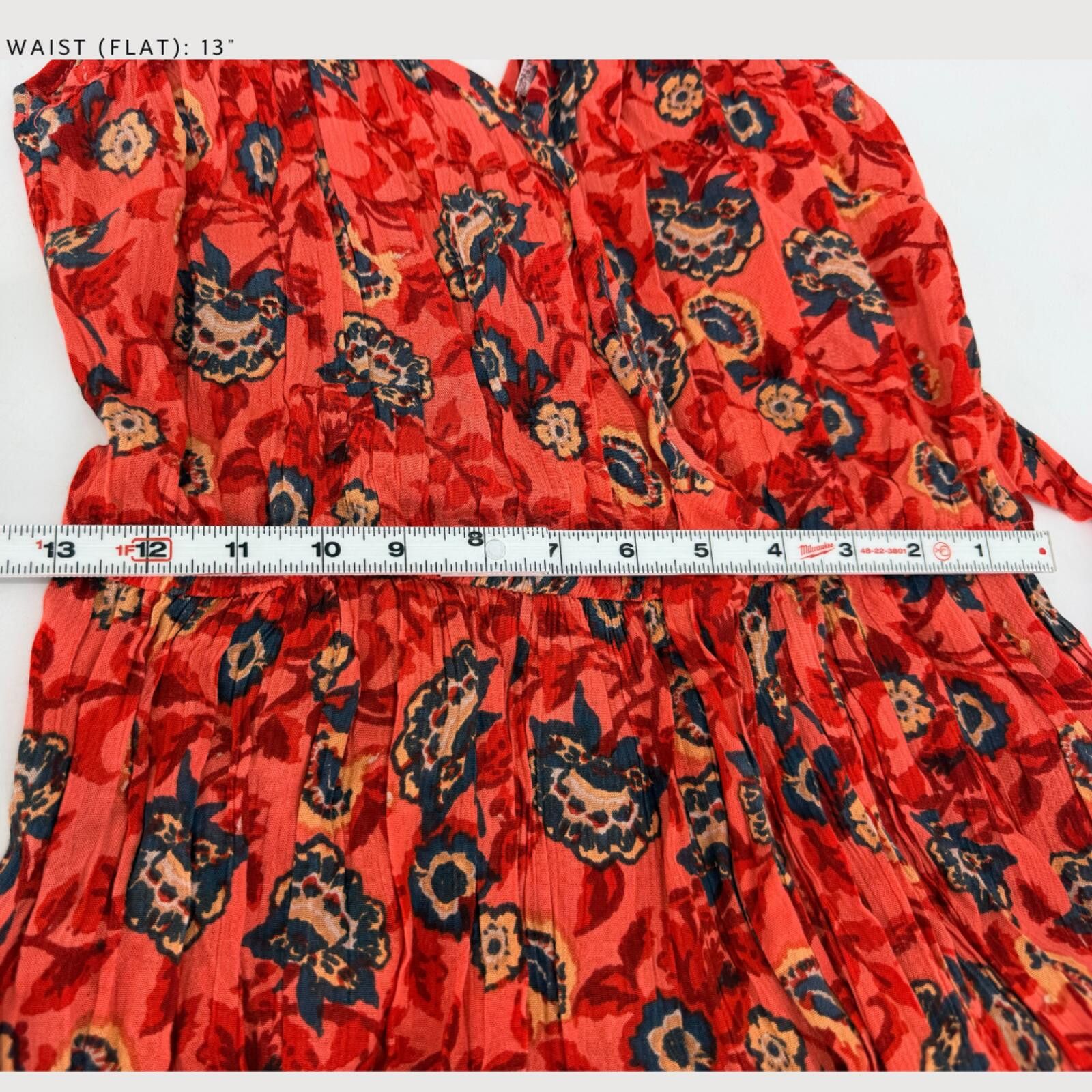 Other Band of Gypsies Bohemian Wrap Maxi Dress Red M Size M / US 6-8 / IT 42-44 - 8 Thumbnail