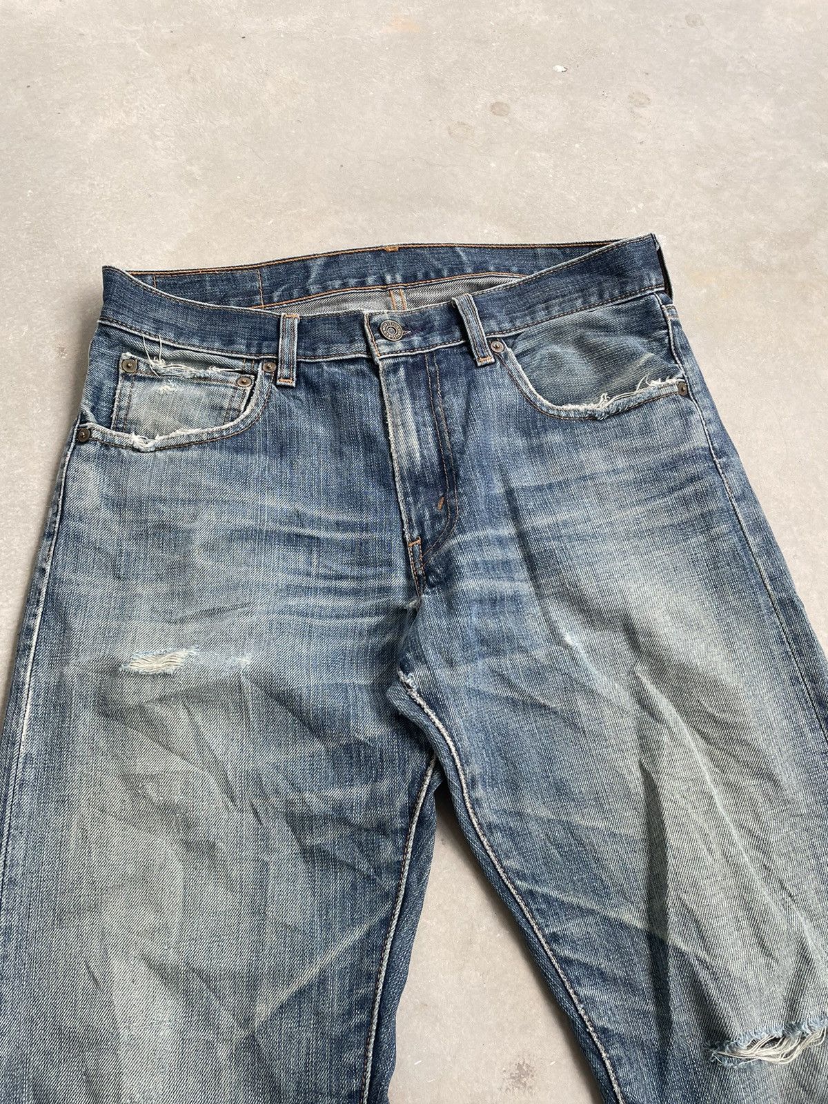 Levi's × Vintage Y2K LEVIS 505 MADE IN JAPAN WELL WORN Size US 31 - 2 Thumbnail