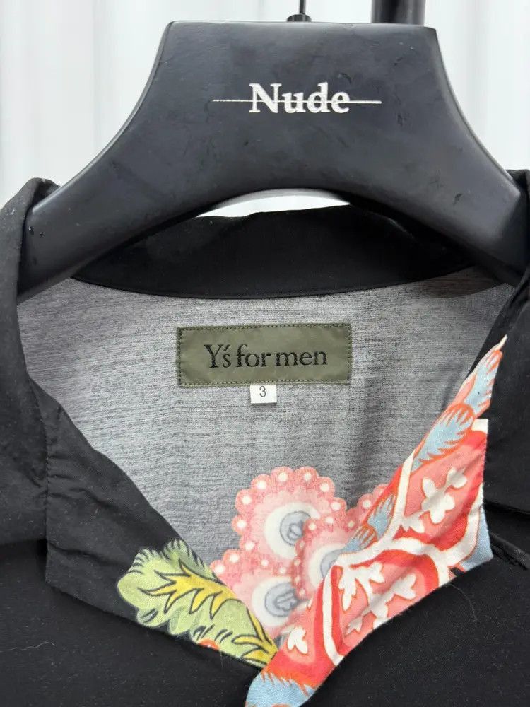 Yohji Yamamoto Sz 3 Yohji Yamamoto Y's Flower Print Shirt-2505 Size US L / EU 52-54 / 3 - 8 Thumbnail