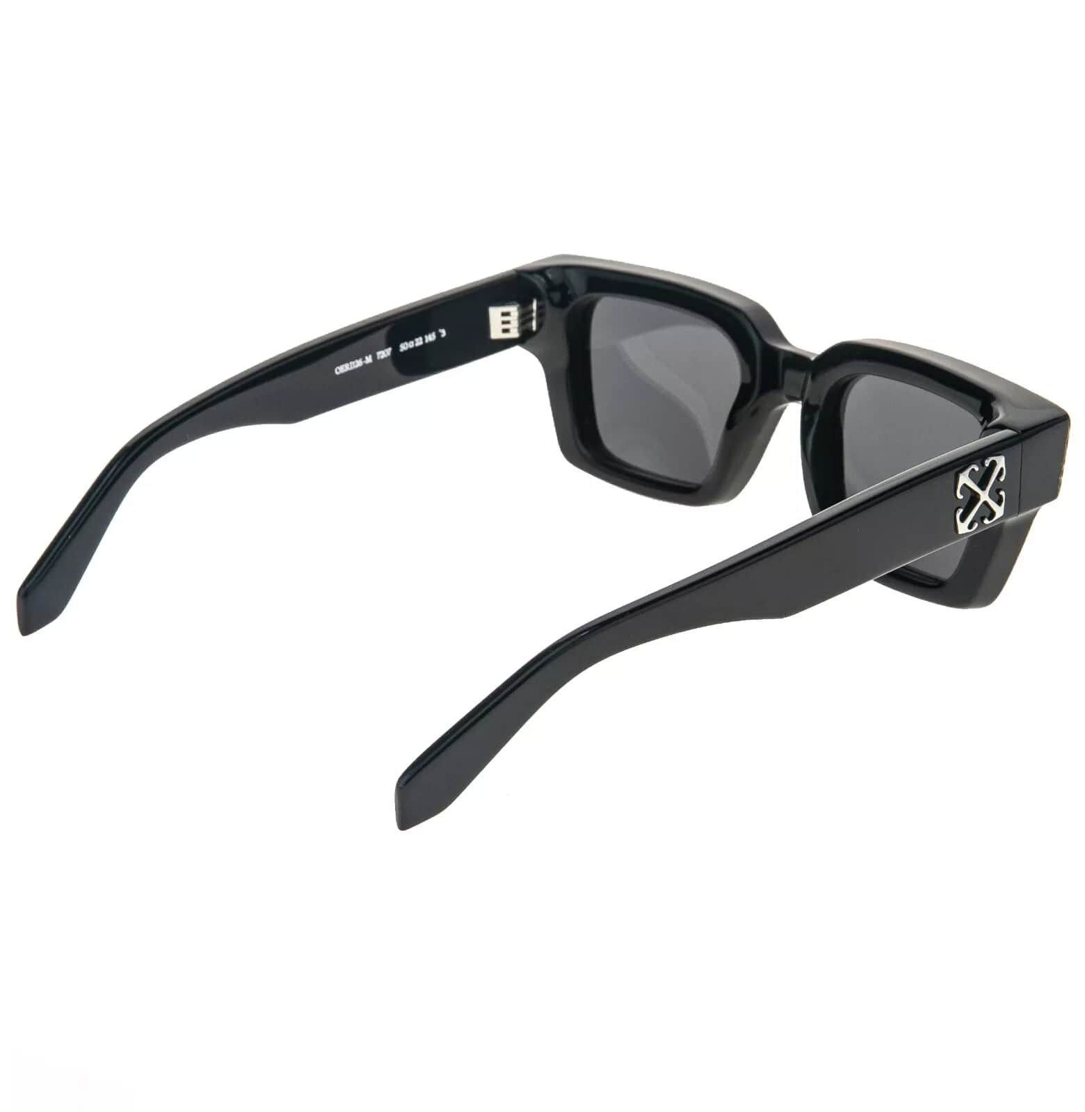 Off-White OFF-WHITE OERI126M Crystal Strass Stud Black Sunglasses 126 Size ONE SIZE - 2 Thumbnail
