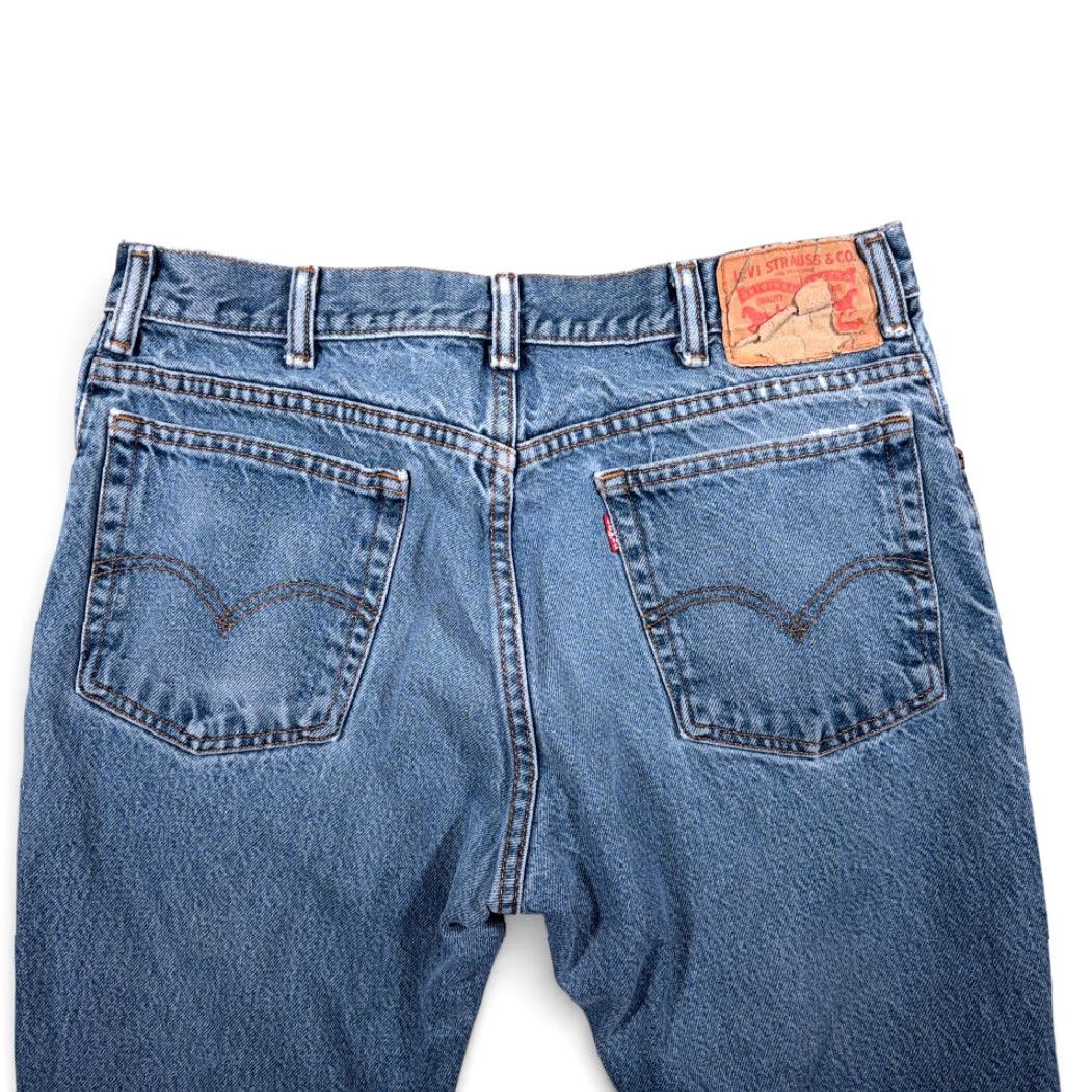 Levi's VINTAGE Levi's Jeans Mens 34x29 Blue 517 Bootcut Denim Medium Wash Western 90s Mens Size US 34 / EU 50 - 6 Thumbnail