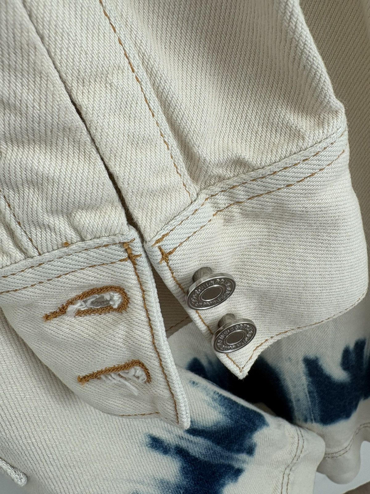 Scotch & Soda SCOTCH & SODA TIE DYE DENIM JACKET Size US M / EU 48-50 / 2 - 5 Thumbnail