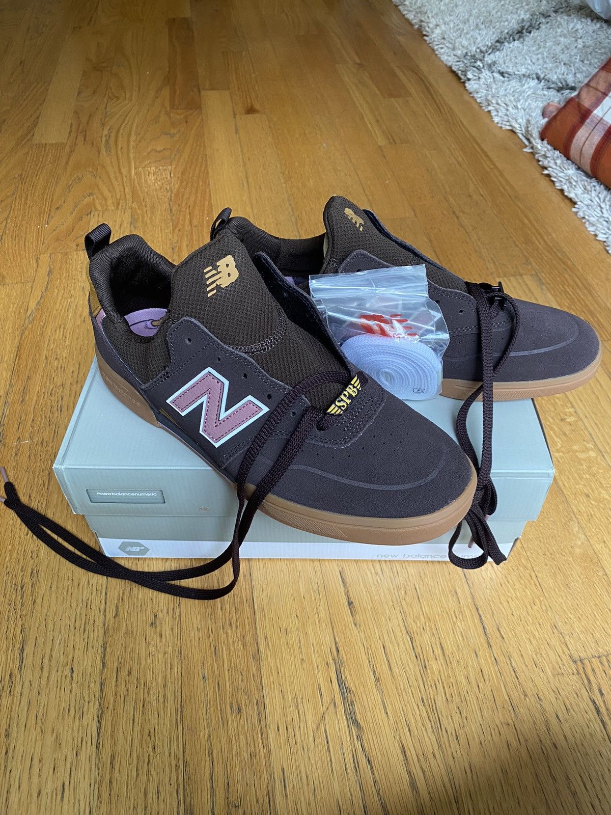 New Balance New Balance Numeric 288 Sport SBP Brown/Pink Size US 9.5 / EU 42-43 - 5 Thumbnail