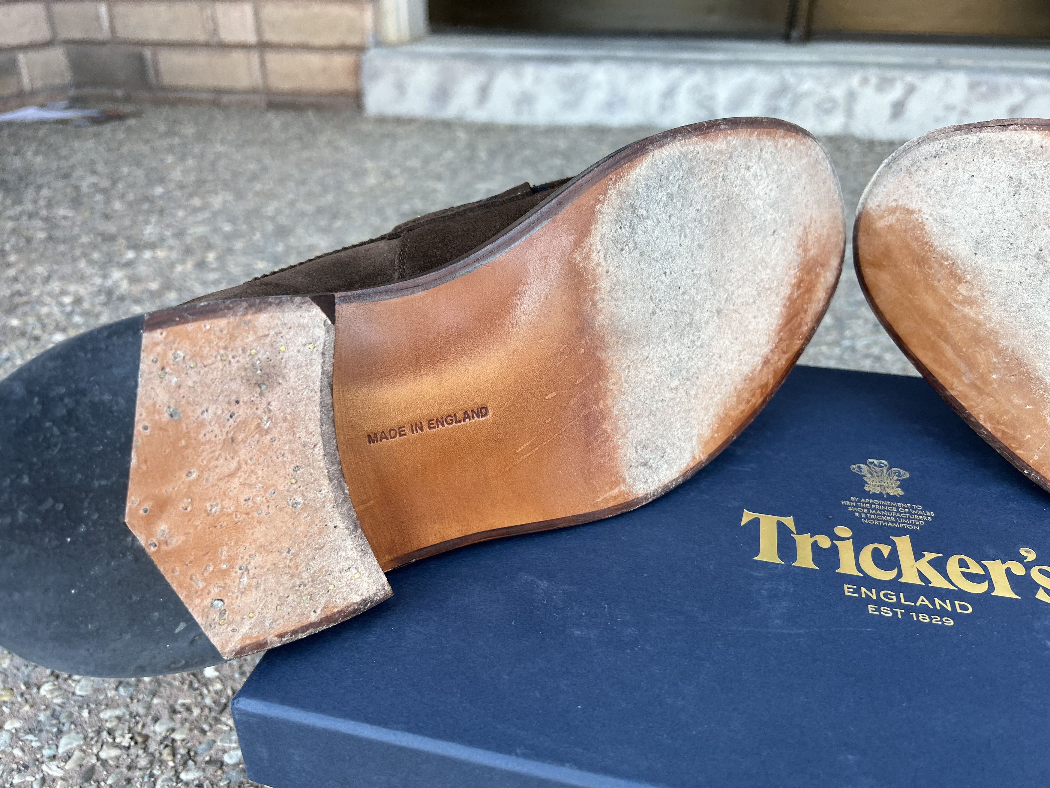 Tricker's Trickers James Penny Loafer - Chocolate Suede UK 11 Size US 12 / EU 45 - 3 Thumbnail