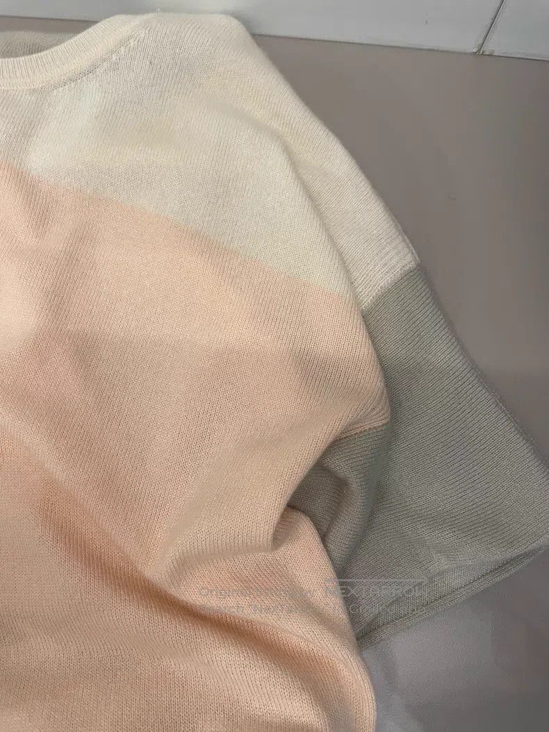 Loro Piana Loro Piana Moss Pink Cashmere T-Shirt Size M / US 6-8 / IT 42-44 - 7 Thumbnail