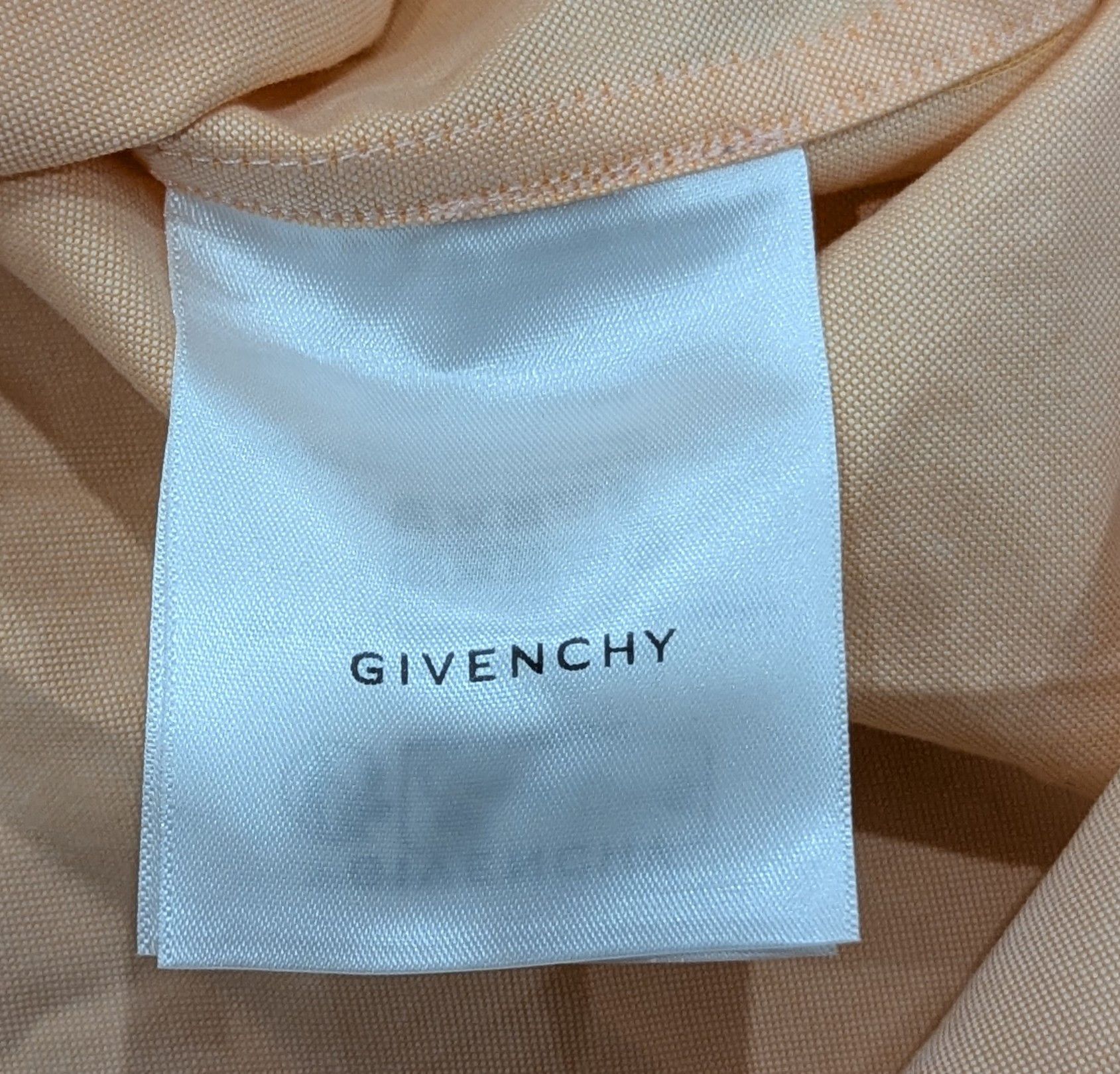 Givenchy GIVENCHY Cotton Button Up Shirt Powder 40 US 15.75 Size US M / EU 48-50 / 2 - 6 Thumbnail