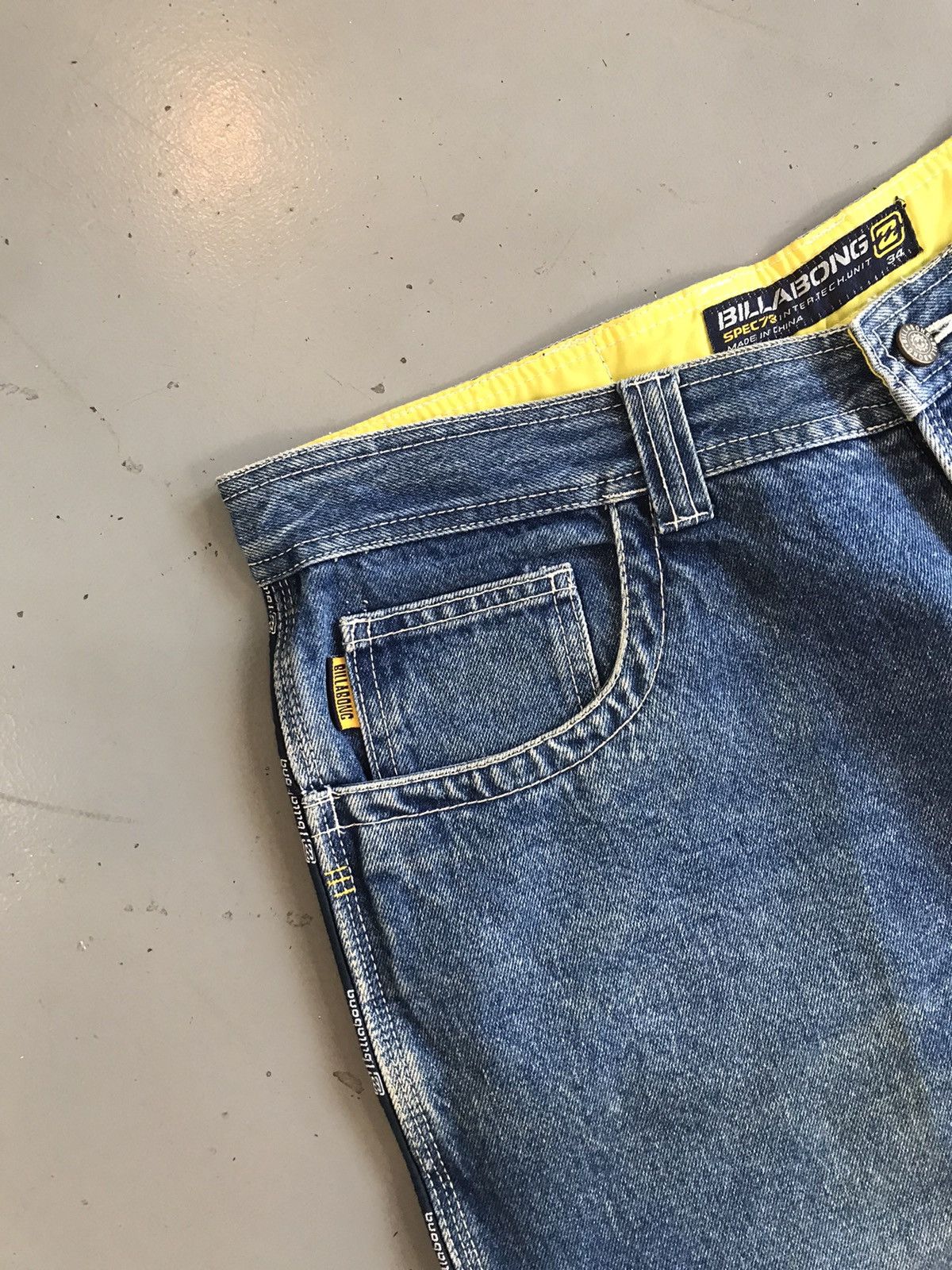 Billabong × Vintage Vintage billabong straight fit big pocket denim Size US 36 / EU 52 - 6 Thumbnail