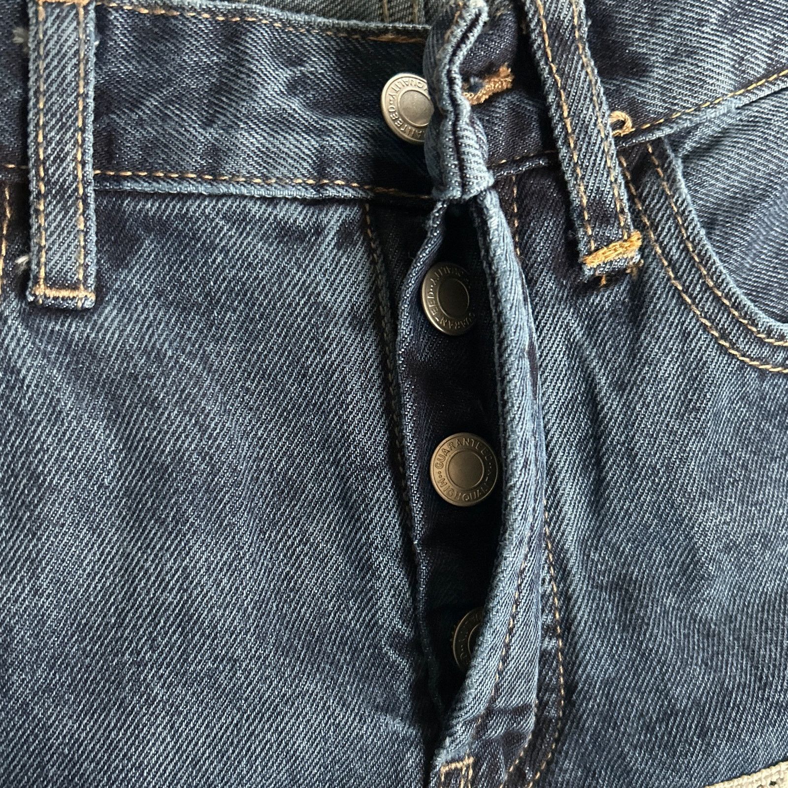 Old Navy Old Navy Womens Button Fly Blue Jeans Large Size 32" / US 10 / IT 46 - 6 Thumbnail
