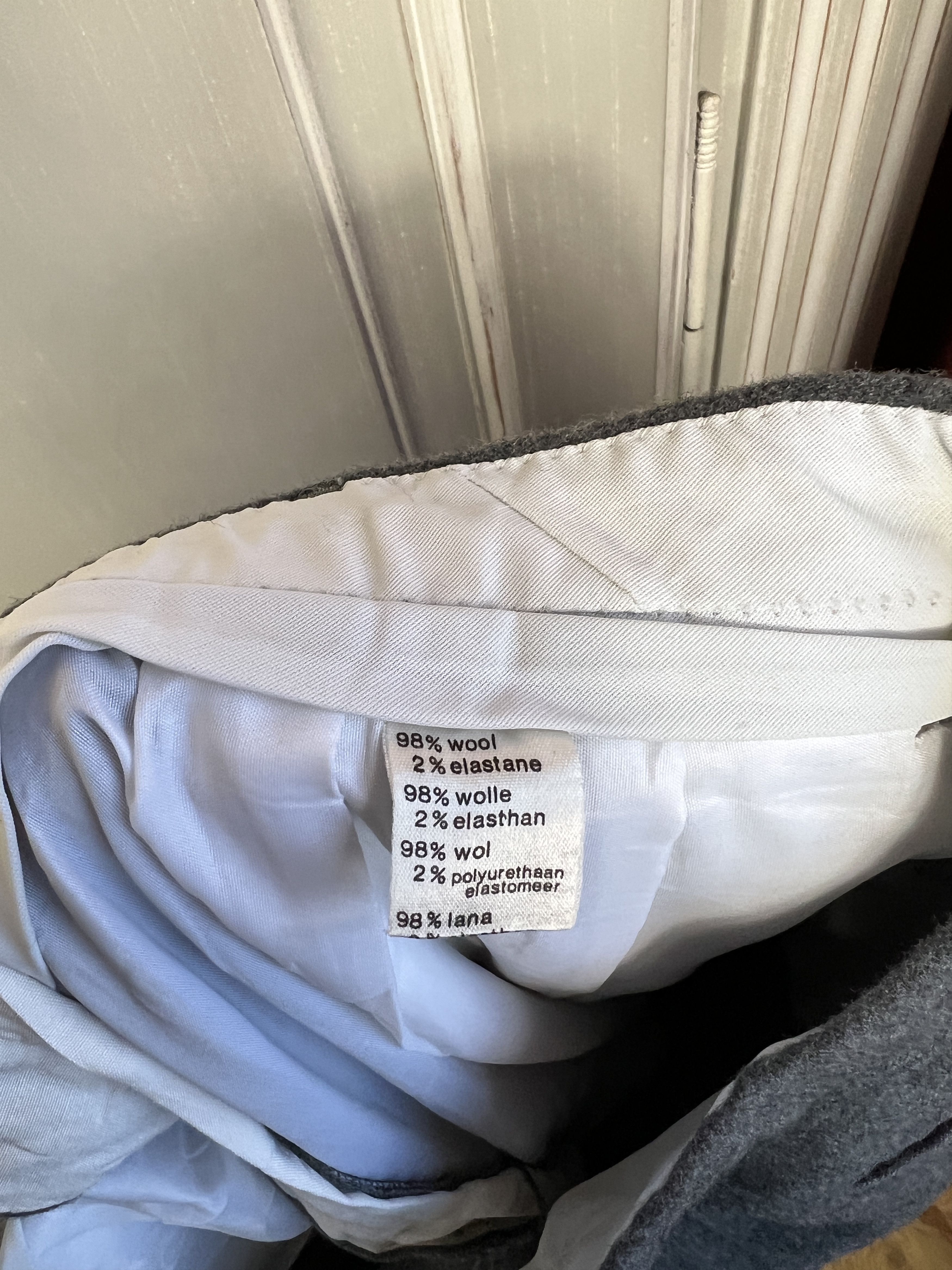 Lacoste 90S LACOSTE CHEMISE WOOL PANTS Size US 34 / EU 50 - 9 Thumbnail
