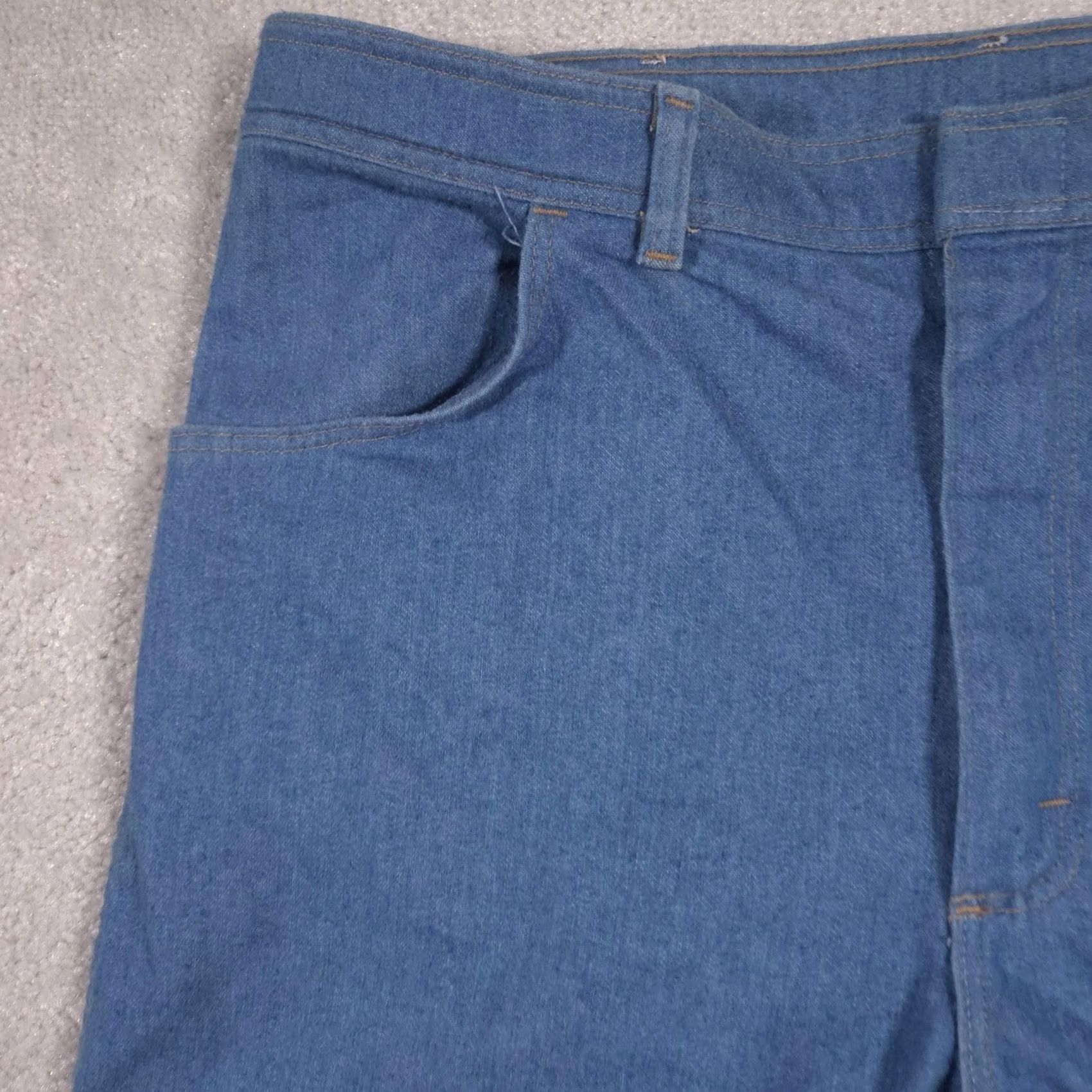 Wrangler Wrangler Jeans Mens 40x29 Blue Retro Denim Straight Leg Workwear 85493LB USA Size US 40 / EU 56 - 4 Thumbnail