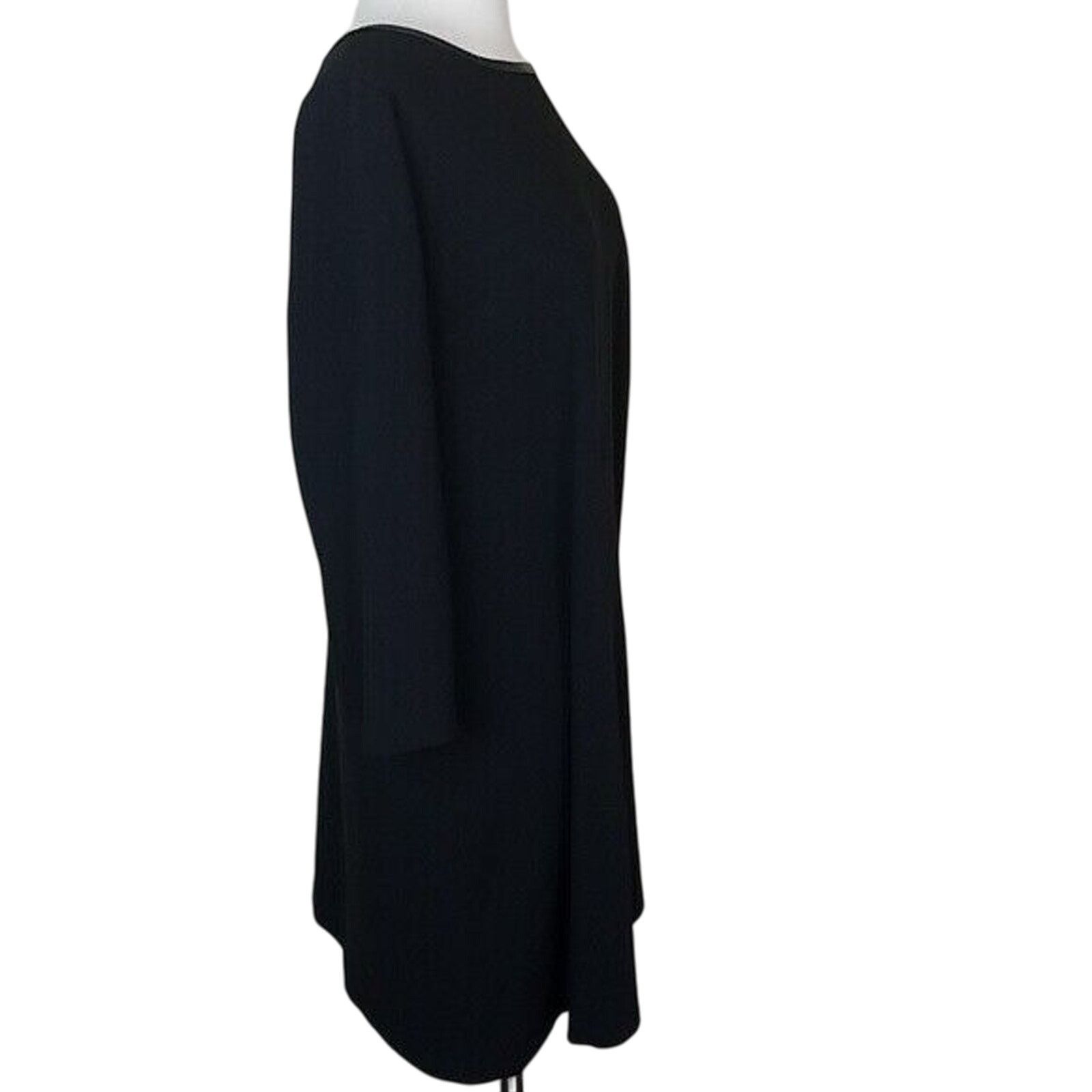 Ecco Eci New York Dress M Black Cocktail Mini Evening Minimalist Size M / US 6-8 / IT 42-44 - 4 Thumbnail