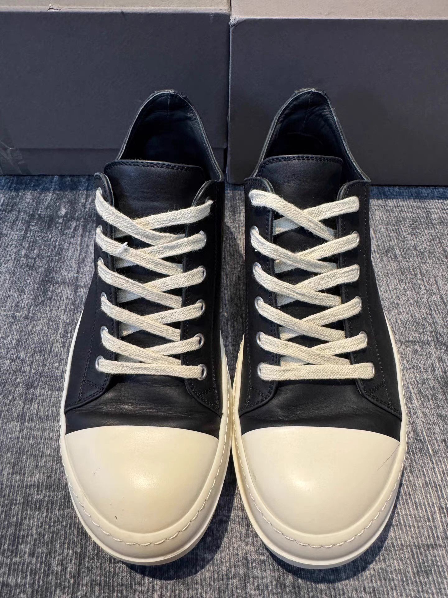 Rick Owens Rick Owens New Mainline Low-Top Big Converse Size US 7 / EU 40 - 2 Thumbnail