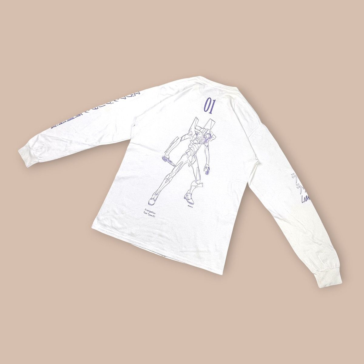 Anime LABRAT×EVANGELION×YAR "Unit-01" L/S Tee Size US M / EU 48-50 / 2 - 5 Thumbnail