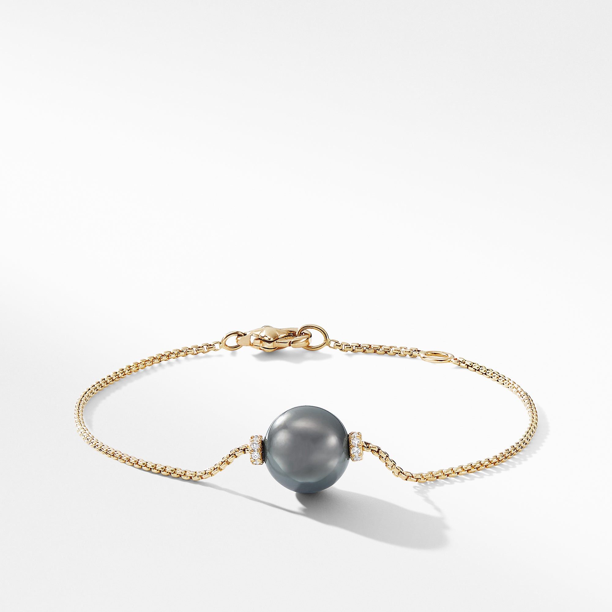 David Yurman oc11z1025 B13364D Single Station Bracelet in 18k in Golden Size ONE SIZE - 1 Preview