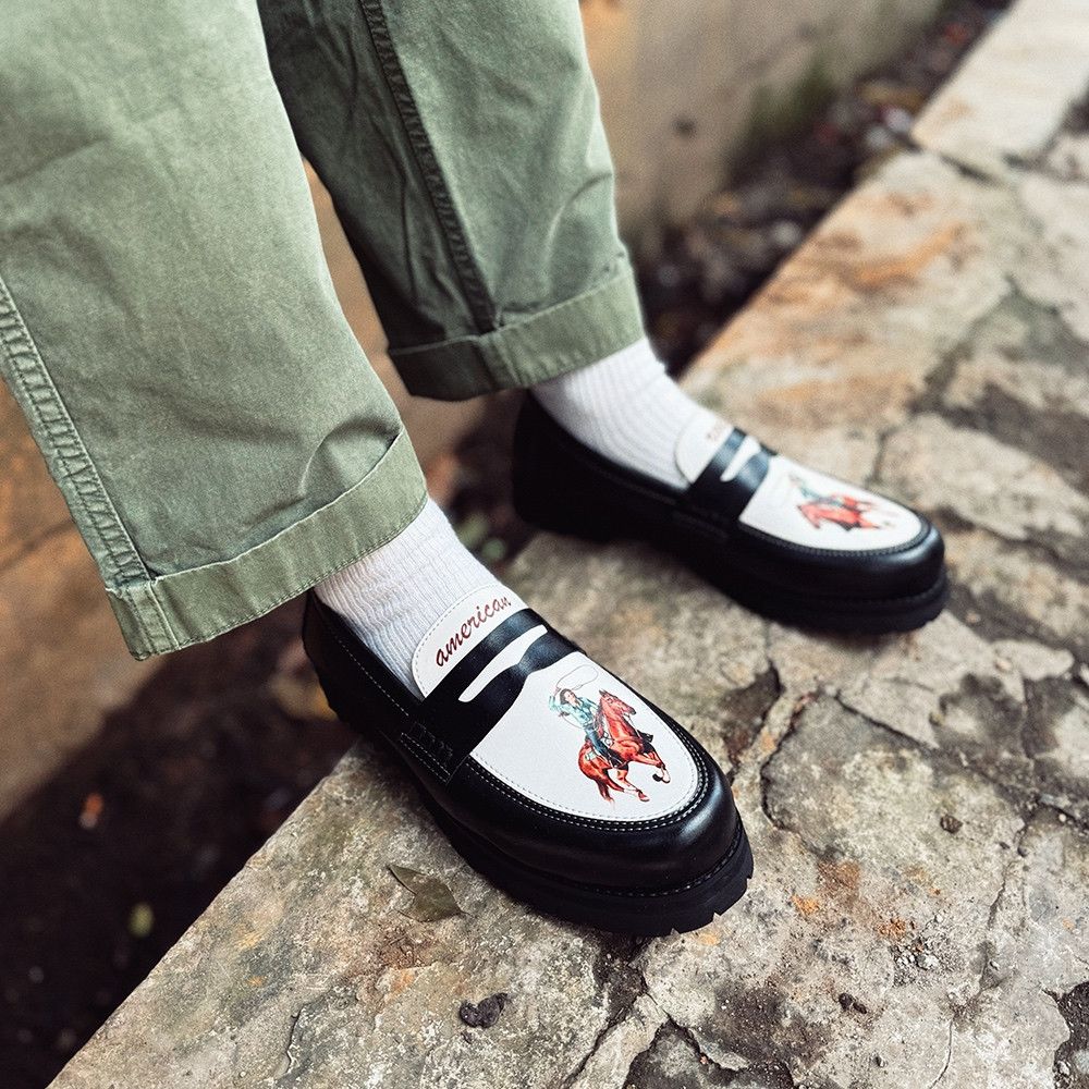 Other Snazzy American Rodeo Loafer Shoes Size US 9 / EU 42 - 4 Thumbnail