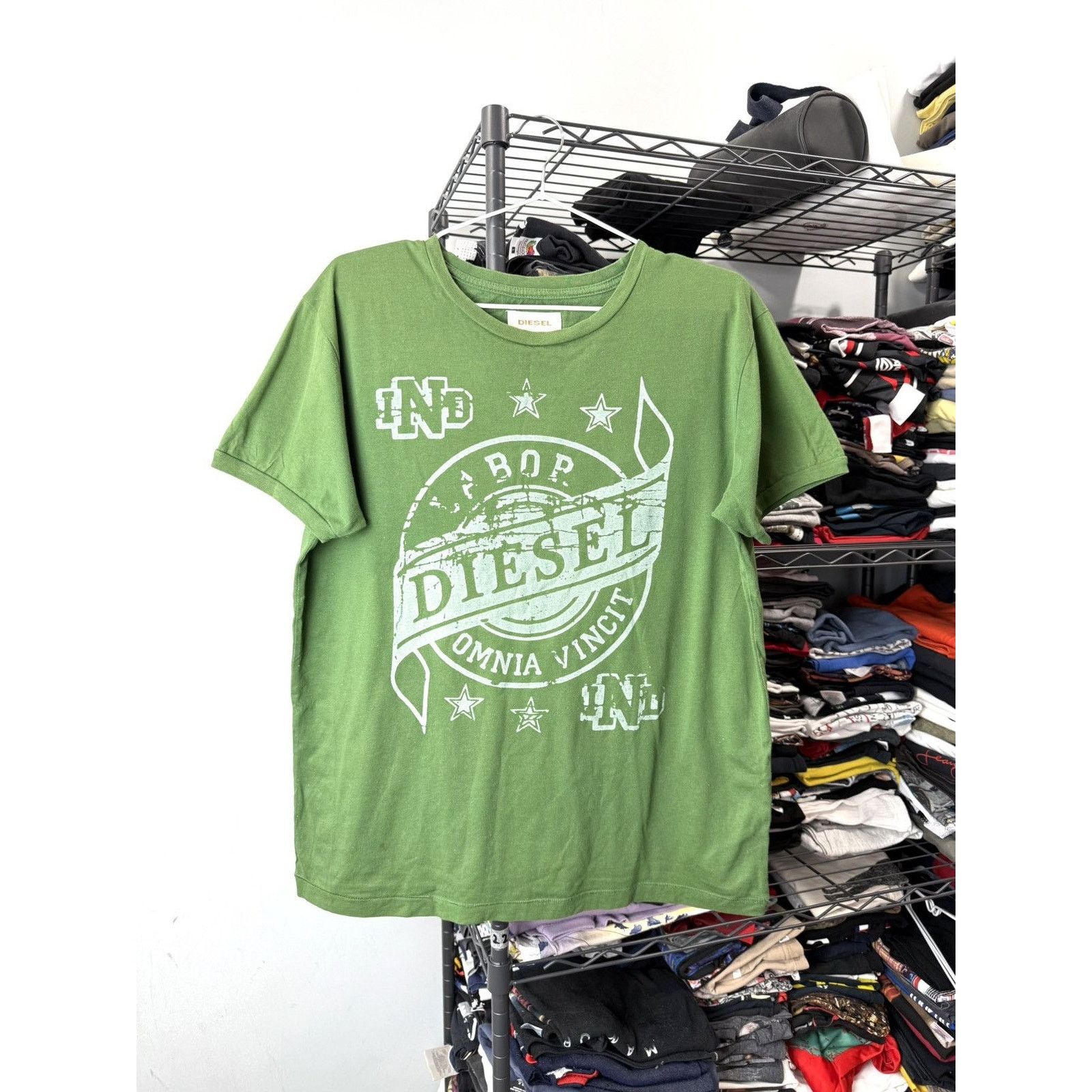 Diesel Vintage Diesel T Shirt Archive Retro Streetwear Size US L / EU 52-54 / 3 - 1 Thumbnail