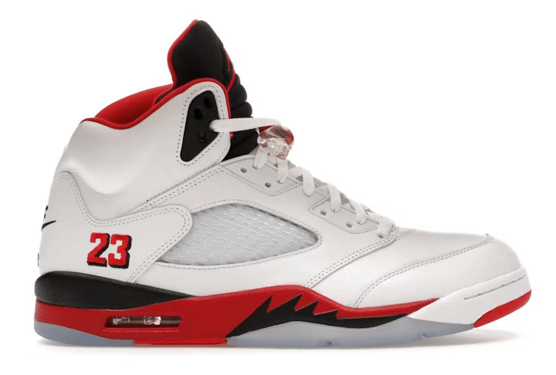 5 Retro Fire Red Black Tongue (2025)