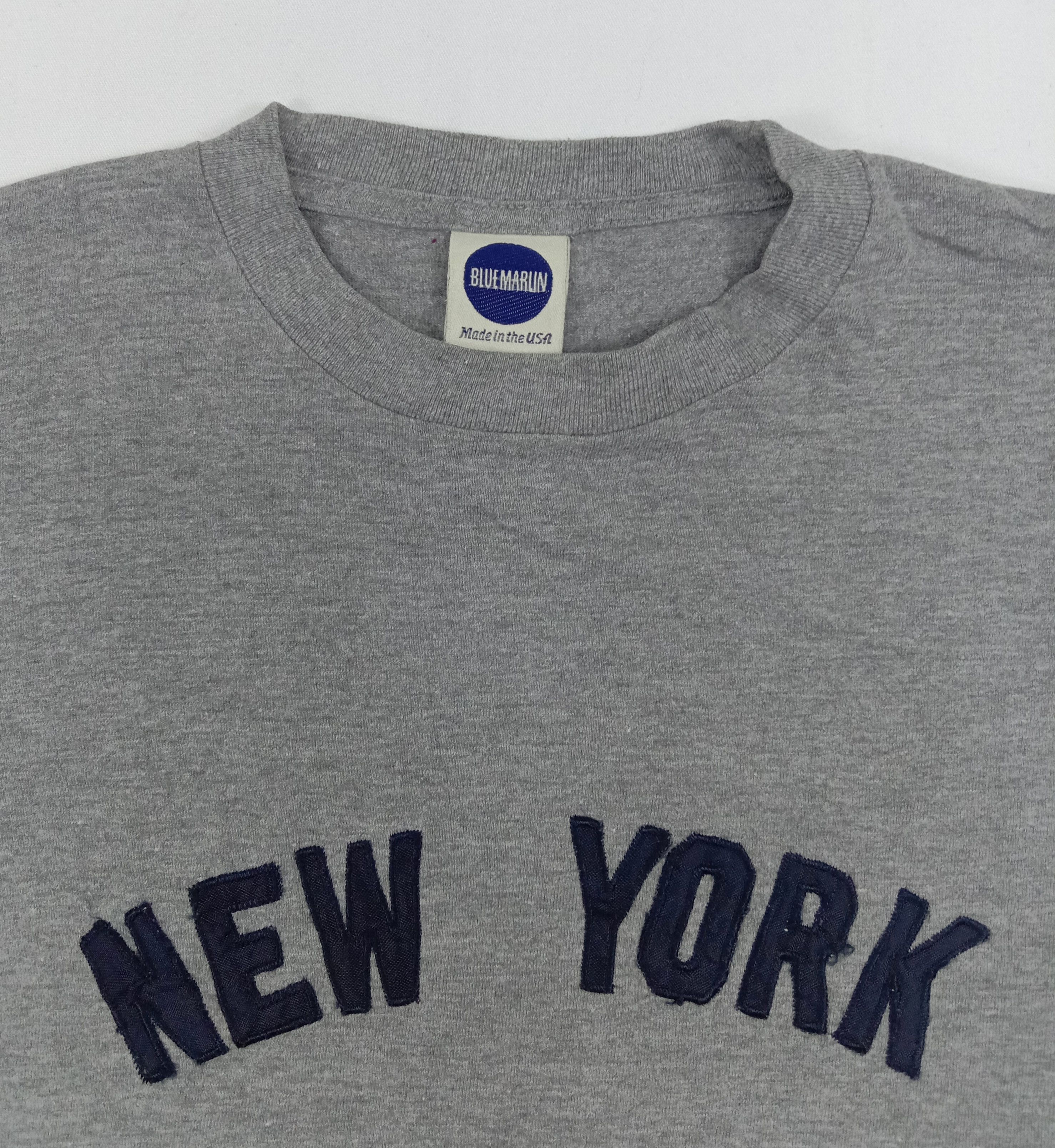Vintage Vintage Blue Marlin New York T Shirt Size US L / EU 52-54 / 3 - 2 Thumbnail