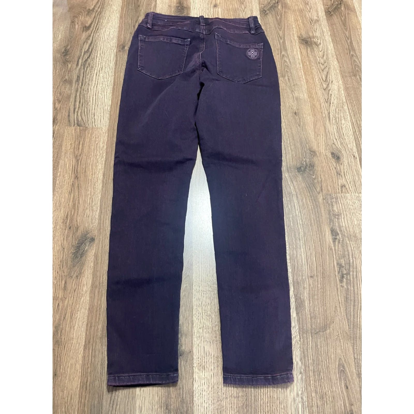 Vintage Laurie Felt Jeans Women's 25 Blue Denim Silky Overdye Skinny Stretch NWT Jeans Size 42" / US 20 - 2 Thumbnail