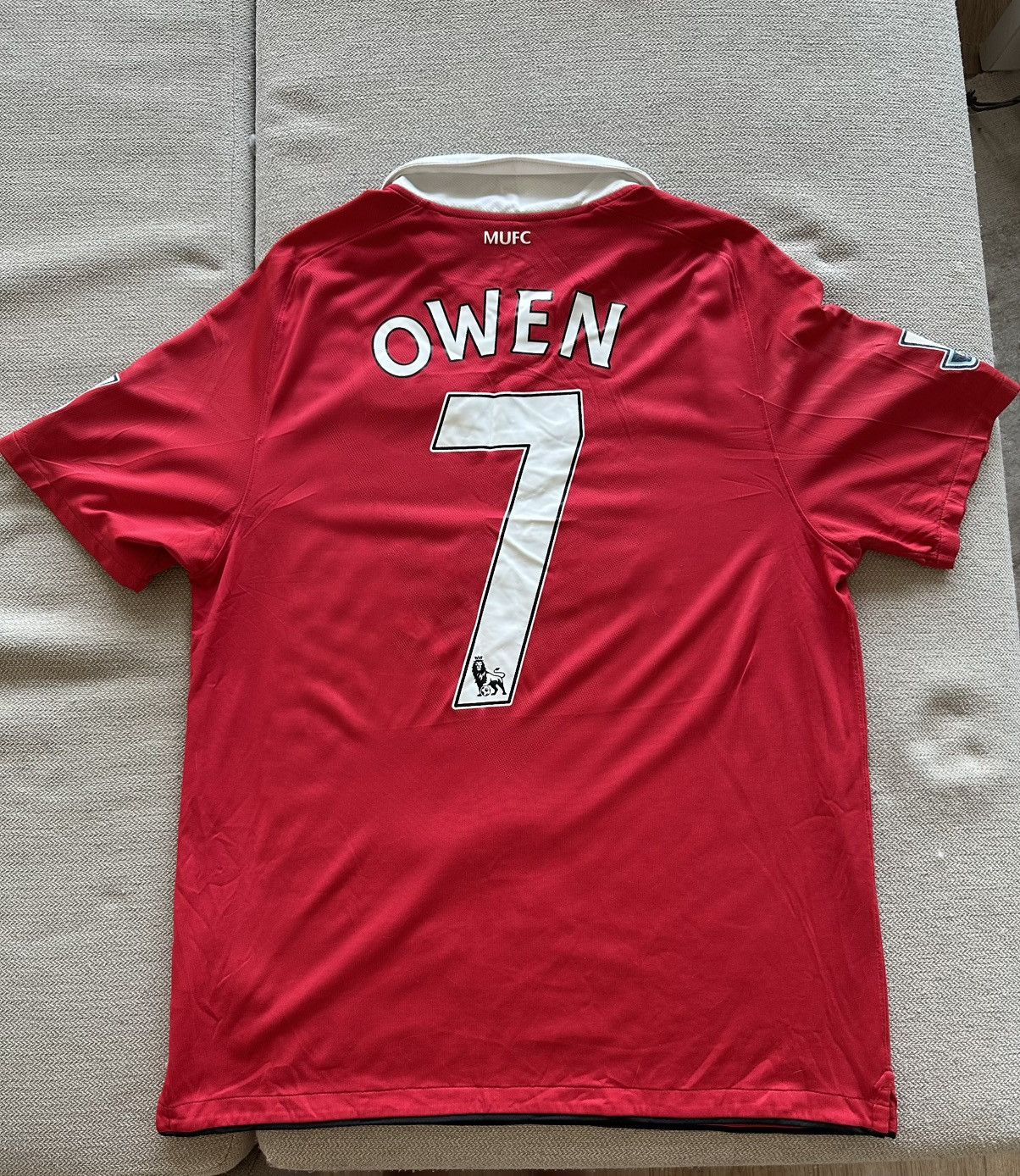 Other Jersey Manchester United 2010 Michael Owen #7 Size US L / EU 52-54 / 3 - 2 Thumbnail
