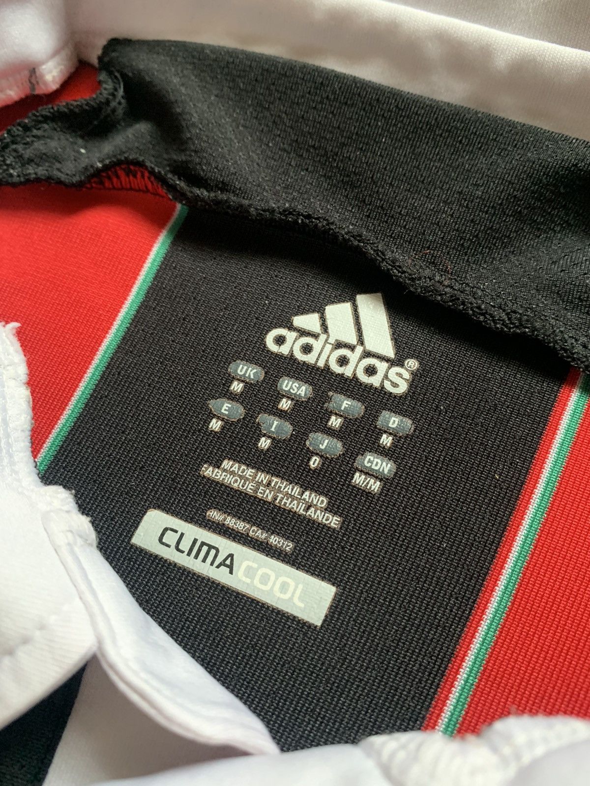 Adidas × Vintage 2012/2013 Adidas Milan Vintage Soccer Jersey Shirt |S-M size Size US M / EU 48-50 / 2 - 11 Thumbnail