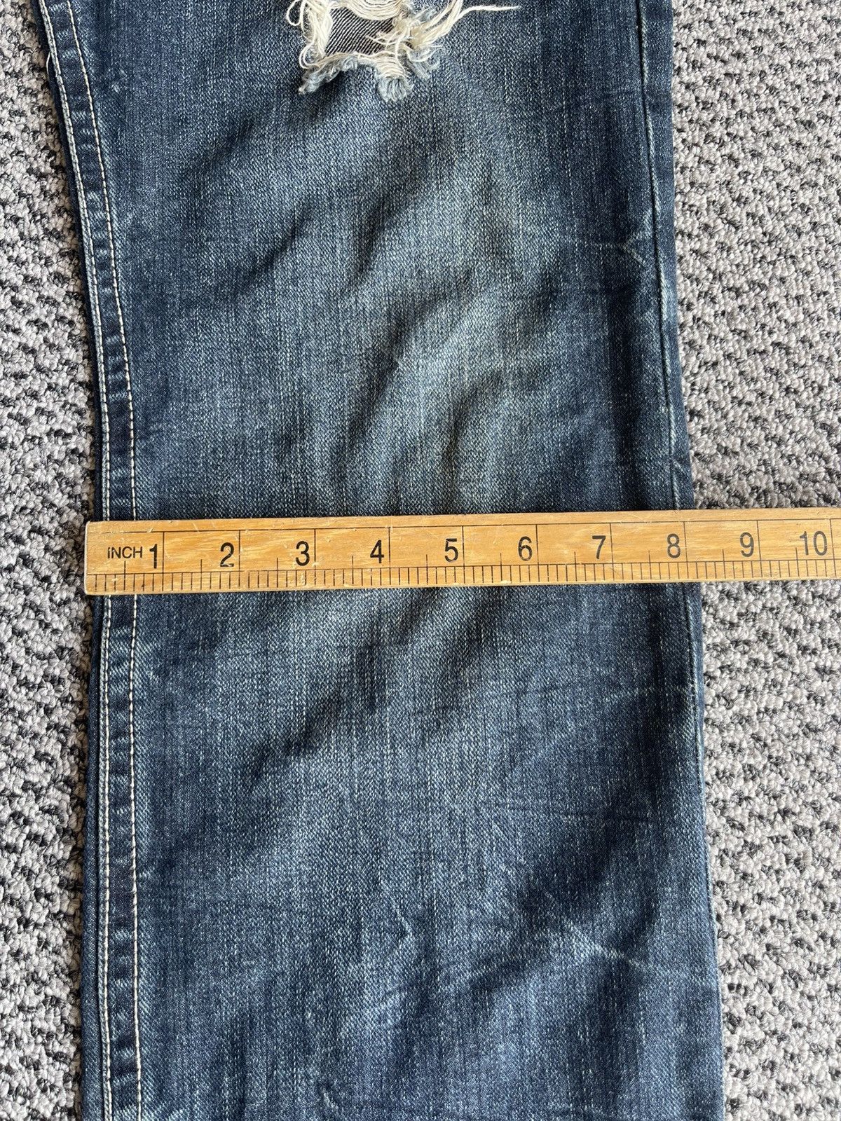 Designer × Japanese Brand Surf Hawaii Y2K Jeans Embroidery Floral Pocket Size US 34 / EU 50 - 19 Thumbnail