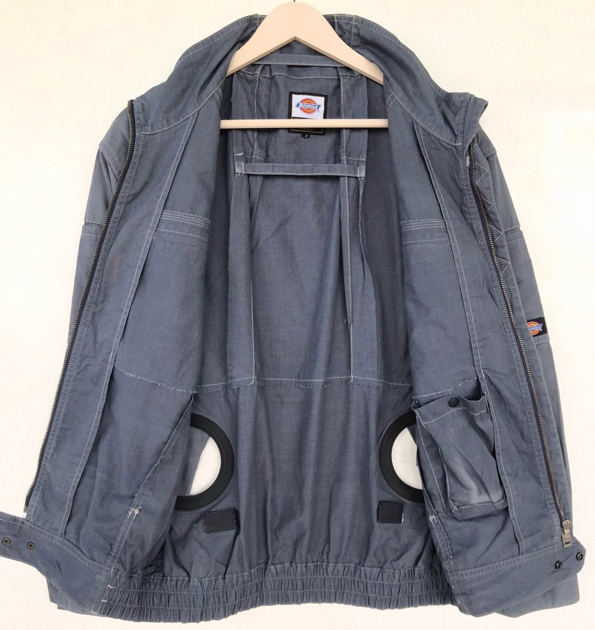 Dickies × Vintage Vintage DICKIES Full Zip Motorcycle Jacket Size US L / EU 52-54 / 3 - 3 Thumbnail