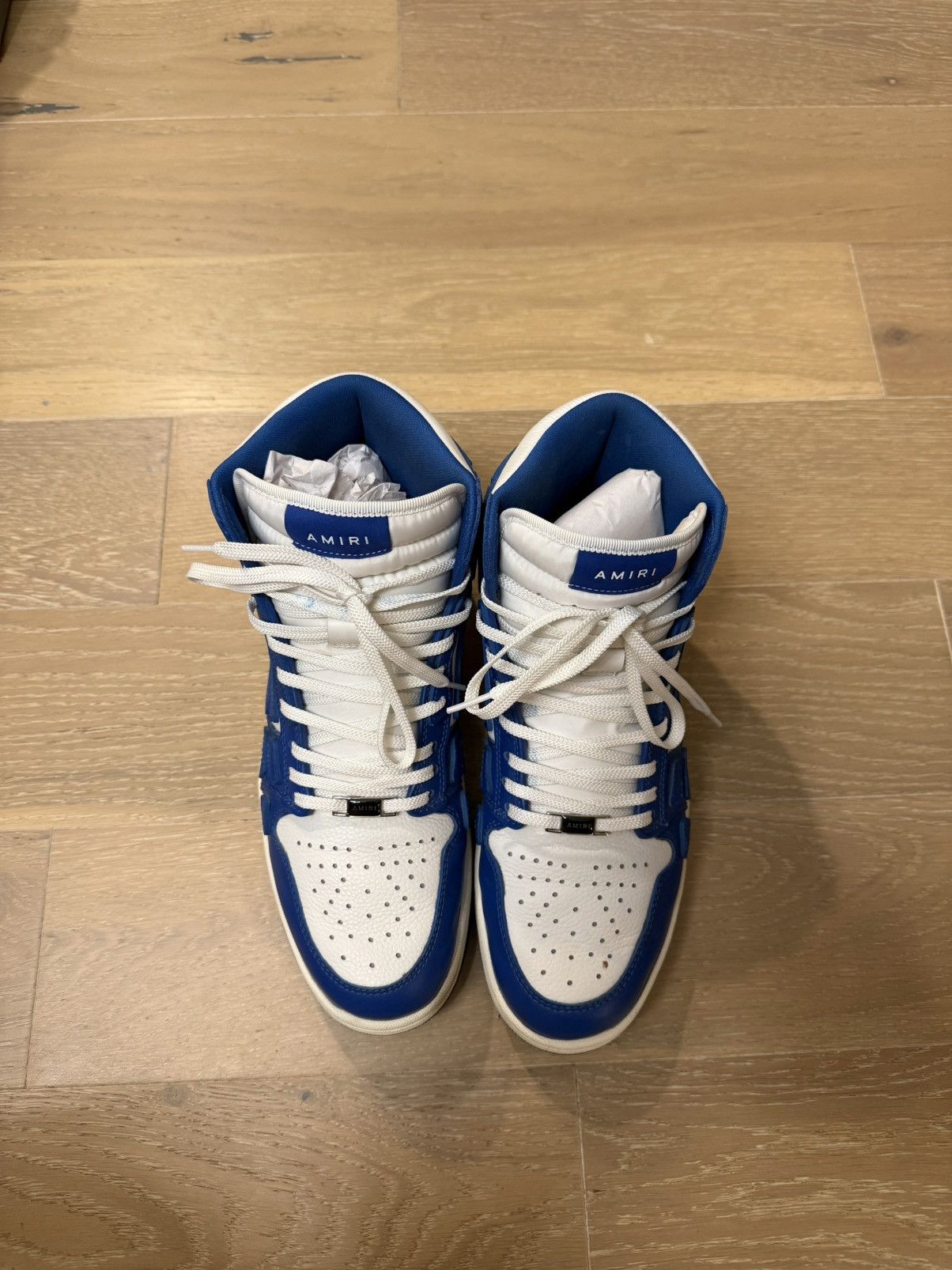 Amiri Skel top hi royal blue Size US 10 / EU 43 - 3 Thumbnail