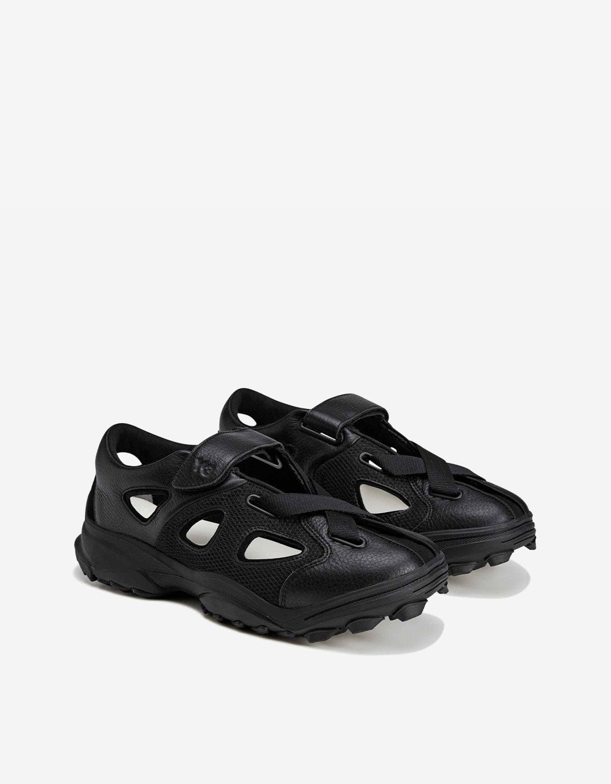 Y-3 Y-3 Black GSG9 Sandals Size US 9 / EU 42 - 1 Thumbnail