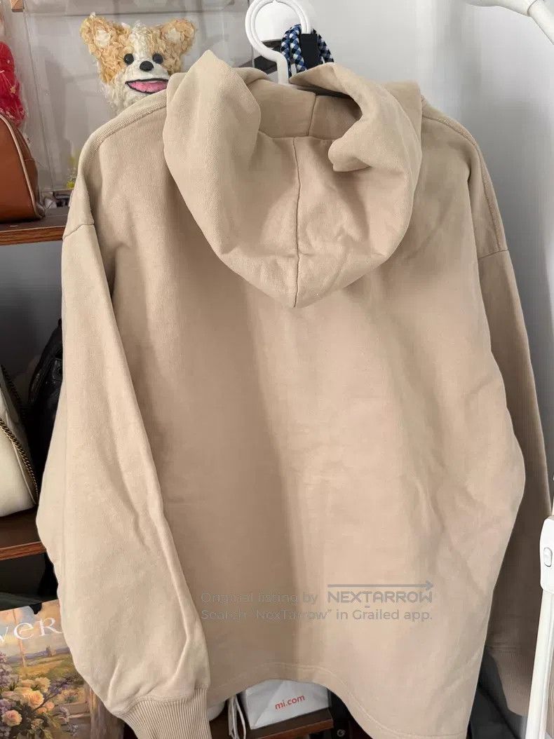 Acne Studios Acne Studio Beige hooded sweatshirt men's Size US XS / EU 42 / 0 - 3 Thumbnail