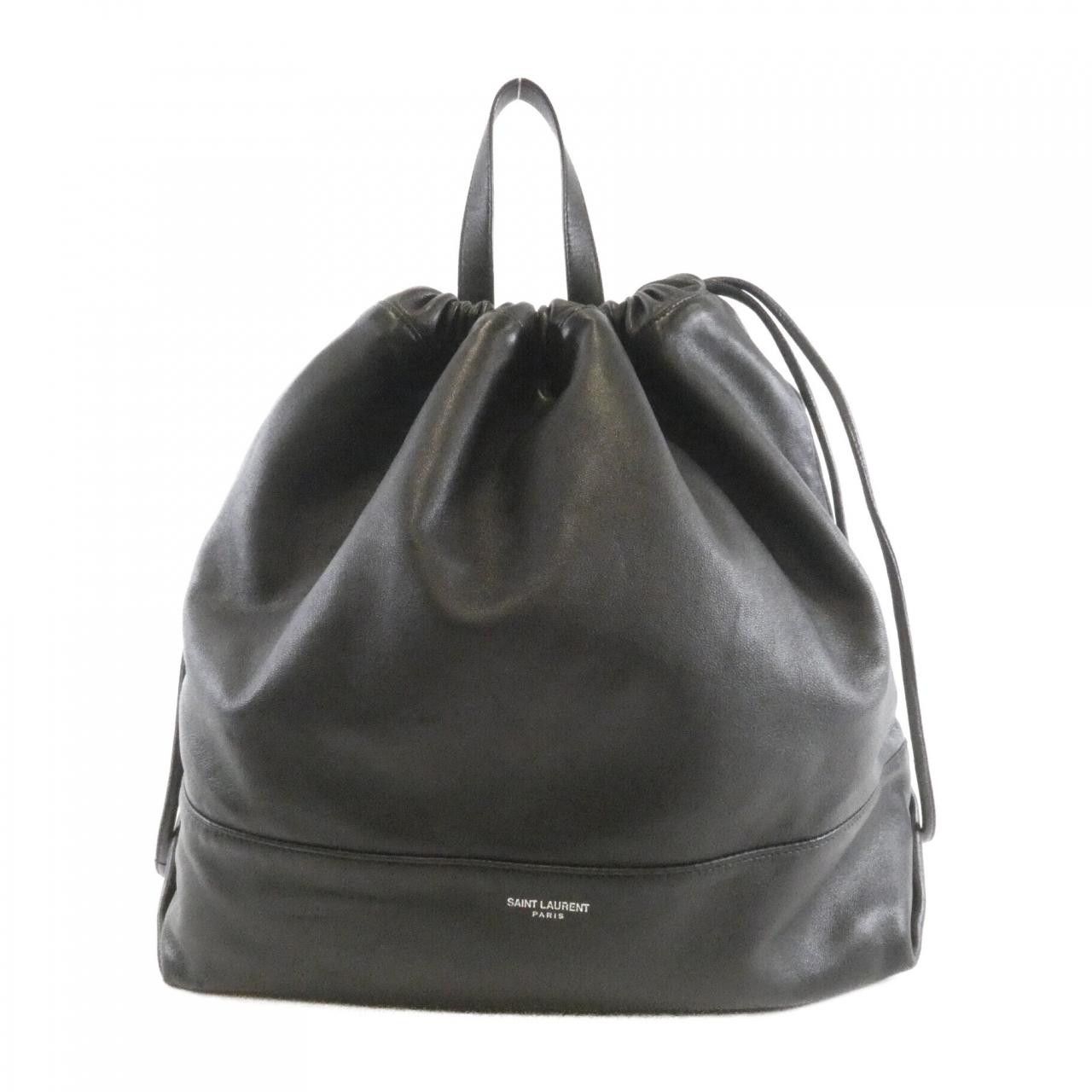 Yves Saint Laurent Saint Laurent Lambskin Backpack Leather Backpack 5540450yp0e Duty Free For Usa in Black, Women's