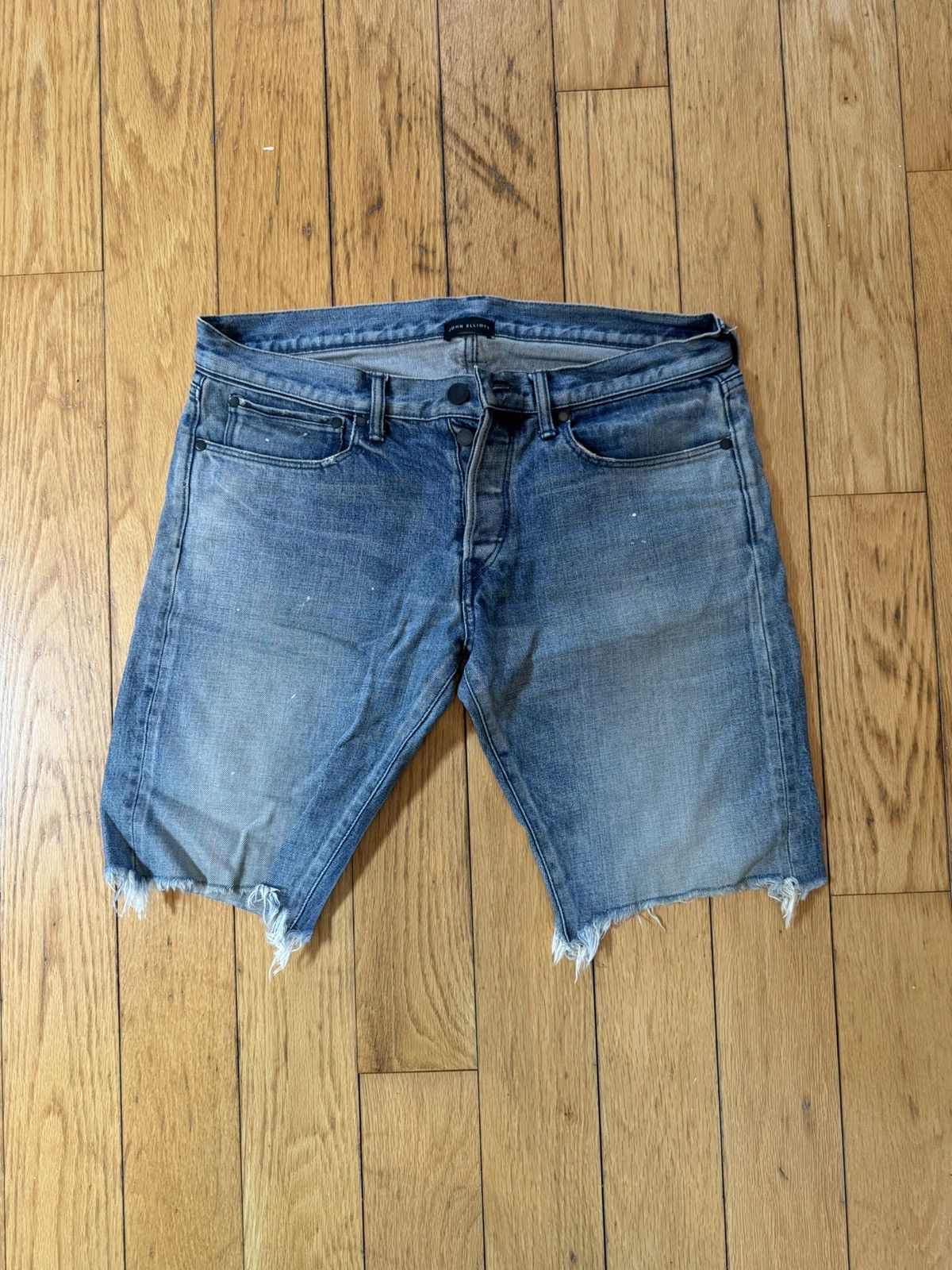 John Elliott John Elliot Denim Shorts 32 Size US 32 / EU 48 - 1 Thumbnail