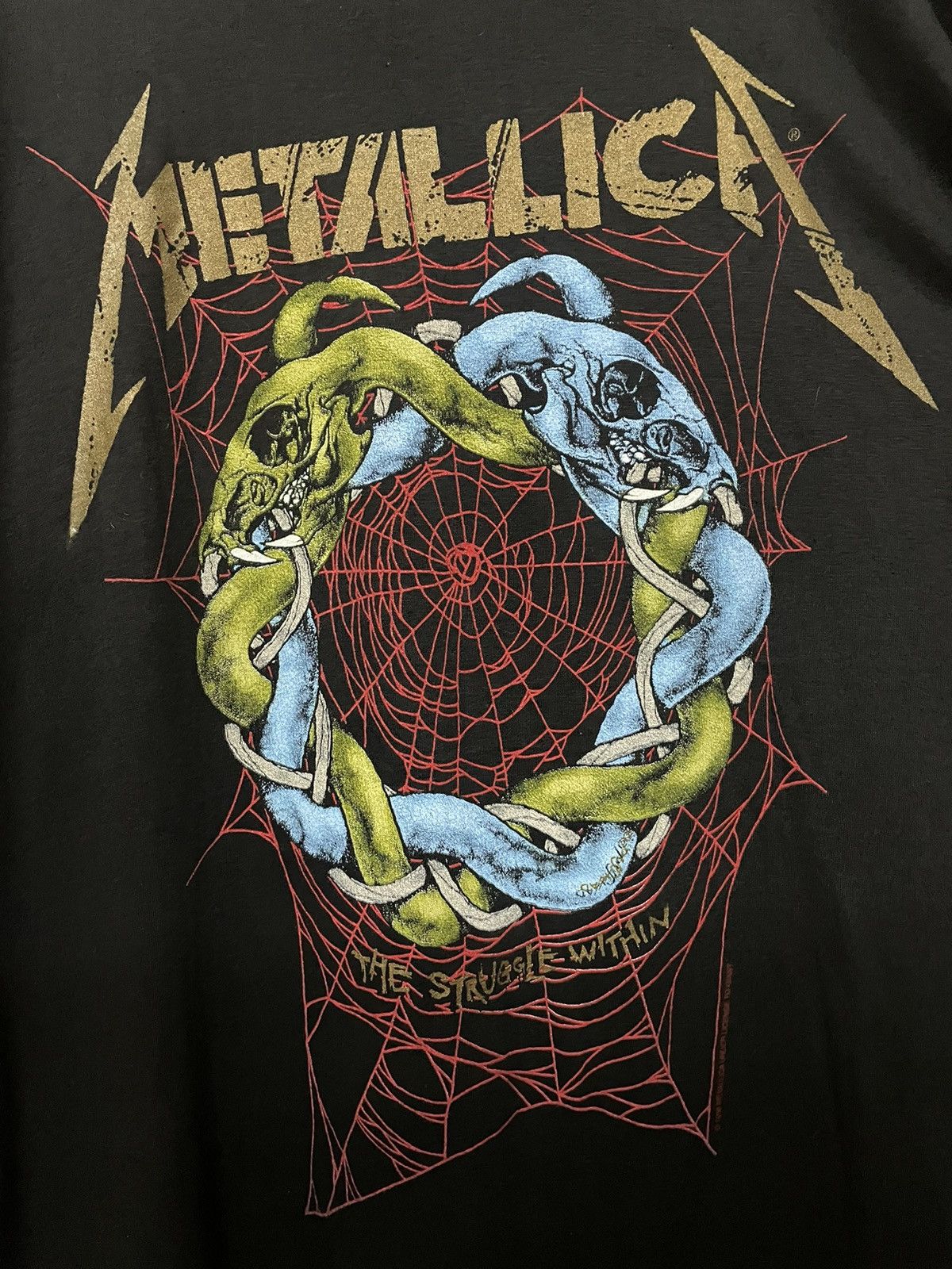 90s LICA THE STRUGGLE WITHIN tシャツ L Rare vintage 90's