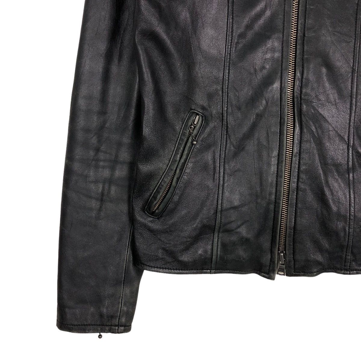 Japanese Brand 🔥Vintage Soft Leather Biker Jacket Analogue Japan Made Size US M / EU 48-50 / 2 - 4 Thumbnail