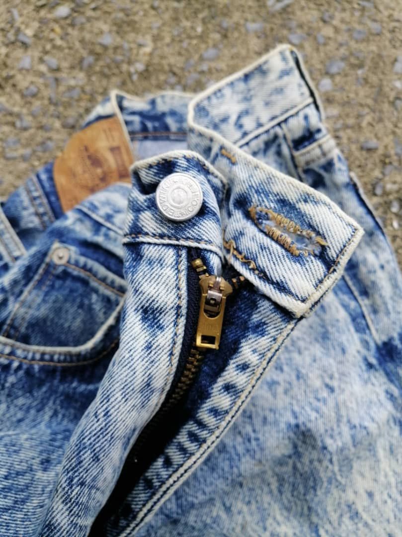 Edwin × Vintage Vintage Edwin YT1431 Acid Washed Denim Jeans Size US 26 / EU 42 - 7 Thumbnail